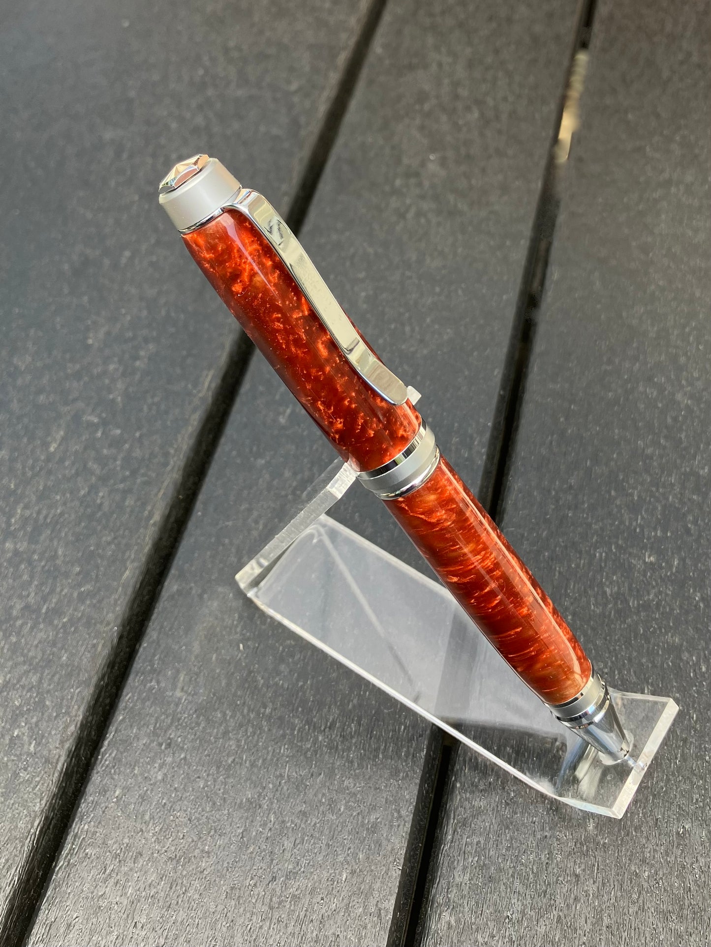 BP425-1221  Molten Copper - Handcrafted Ballpoint Pen