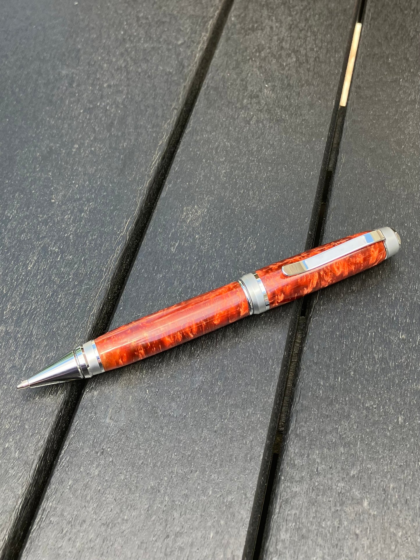 BP425-1221  Molten Copper - Handcrafted Ballpoint Pen