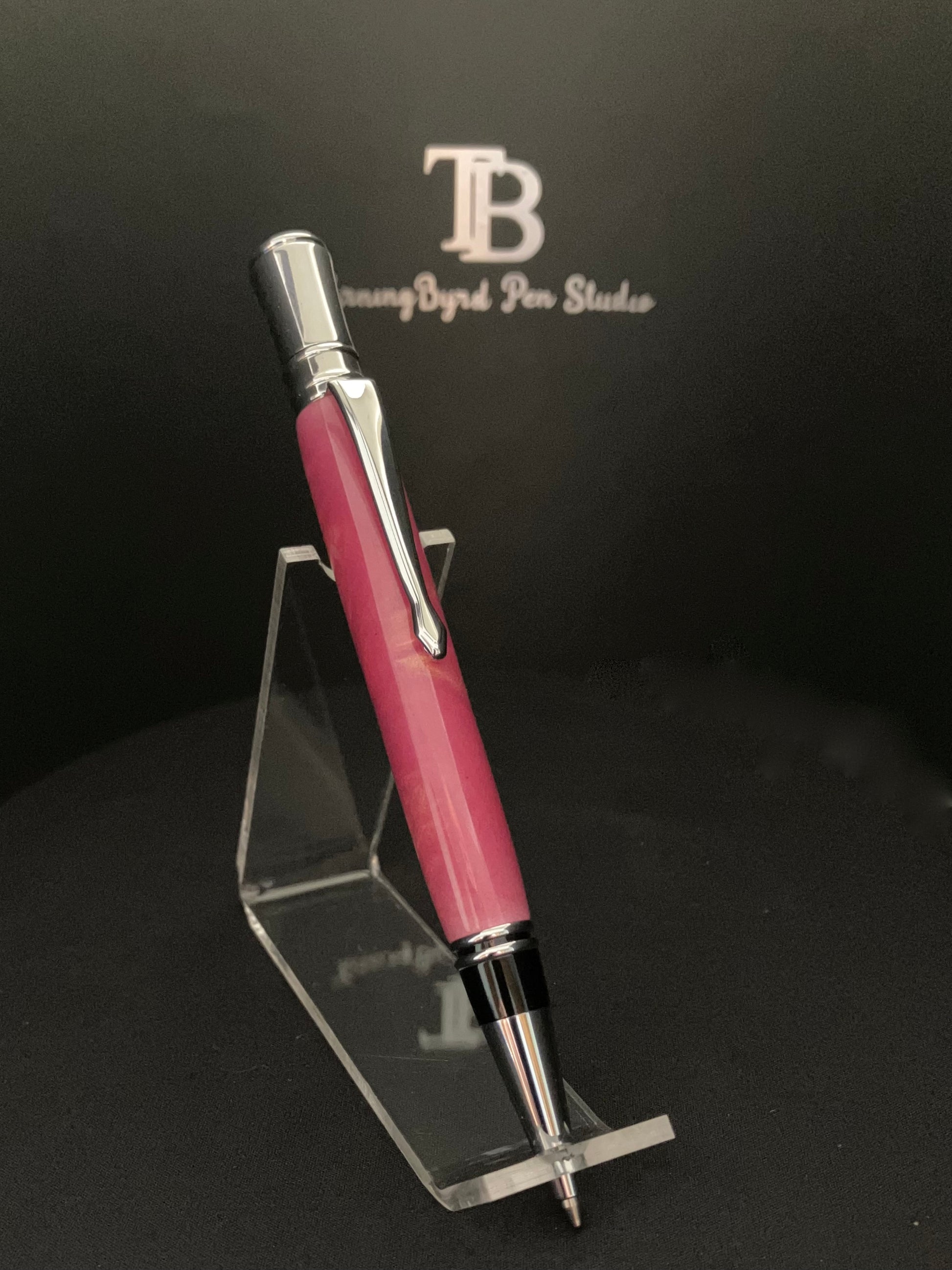 Fandango Pink Twist Ballpoint pen