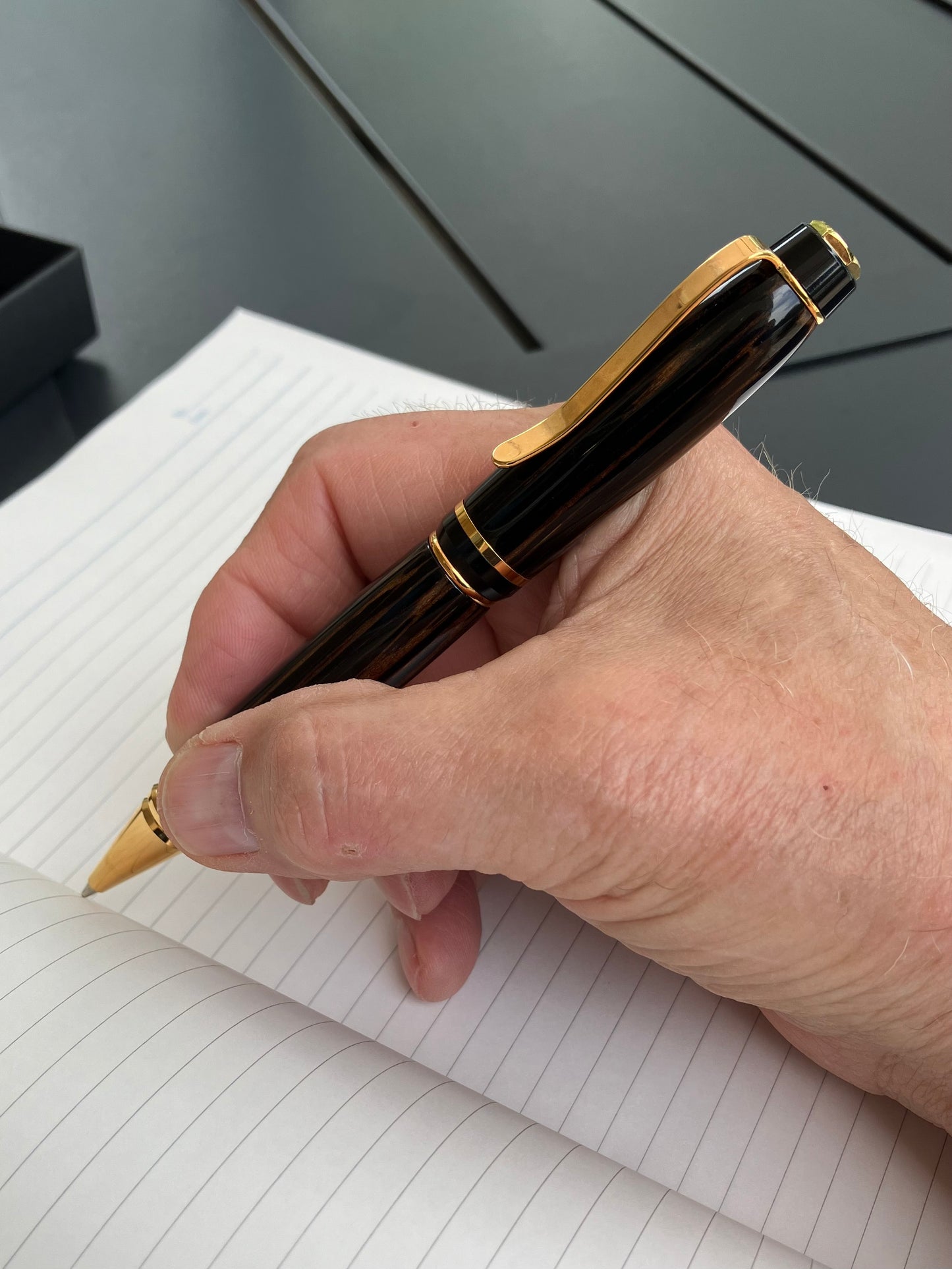 Black Palm Gold Ballpoint
