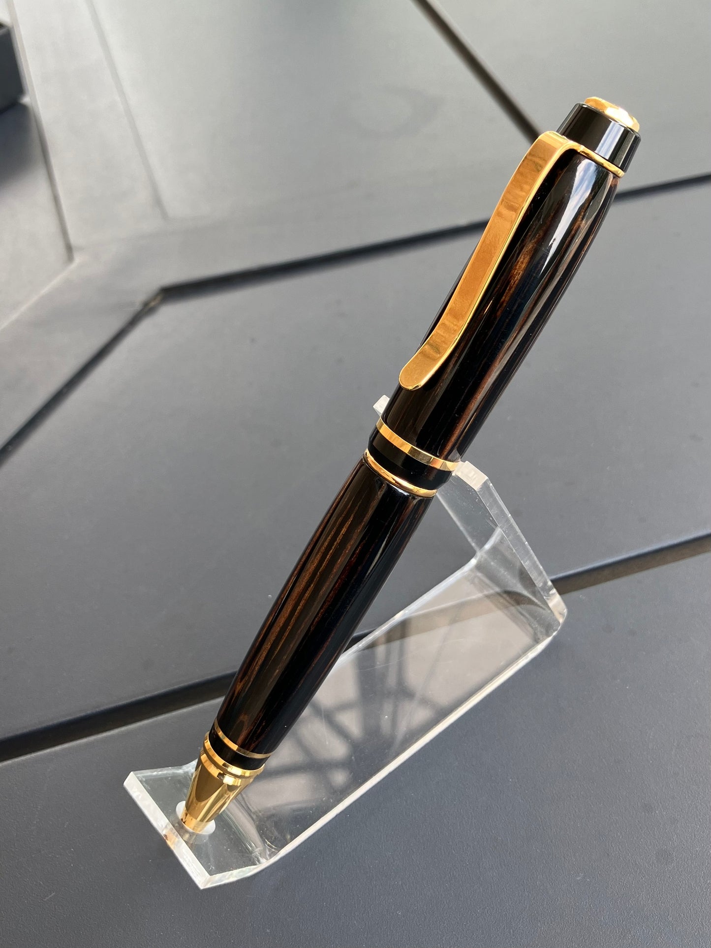 Black Palm Gold Ballpoint
