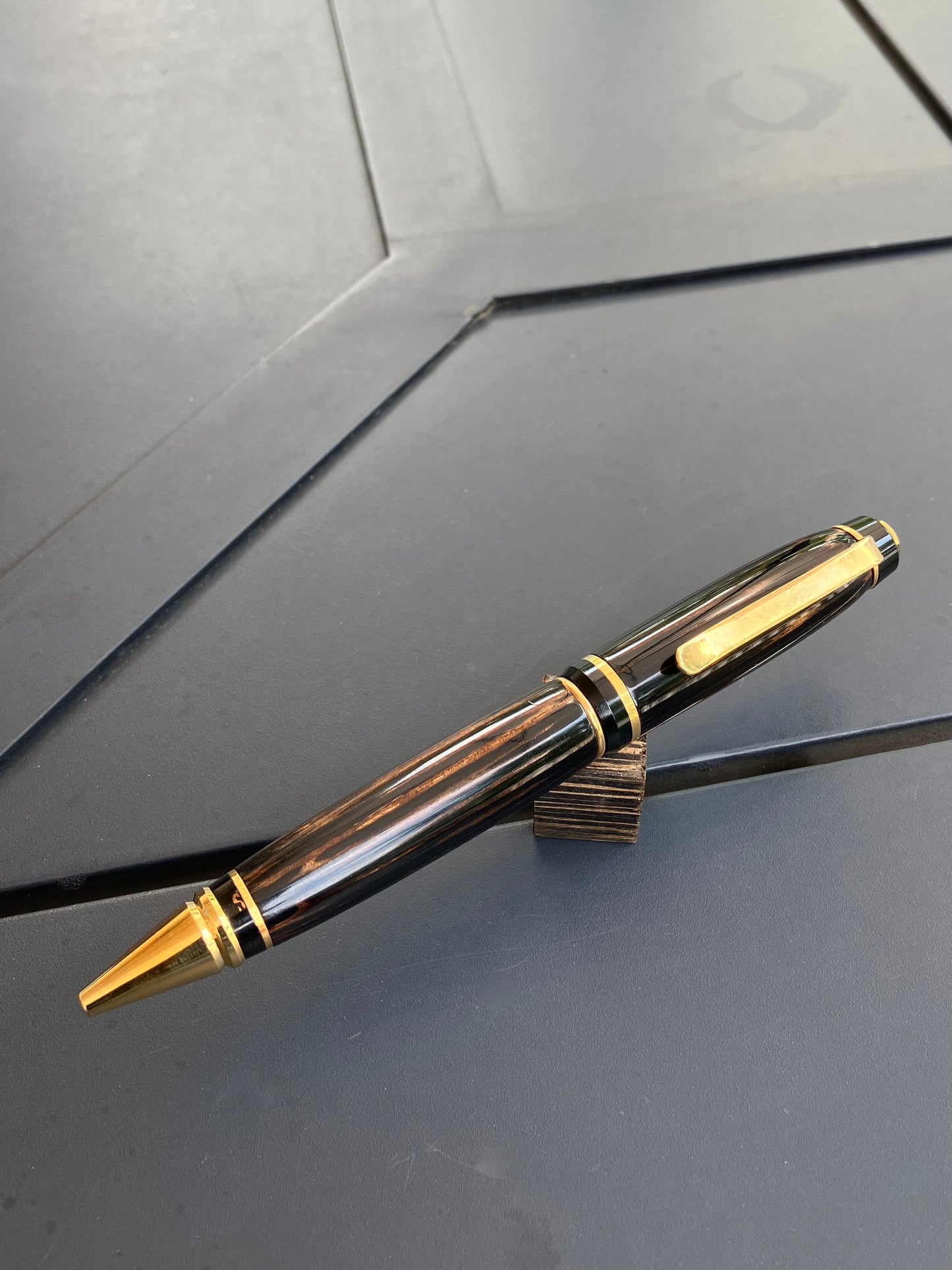 Black Palm Gold Ballpoint