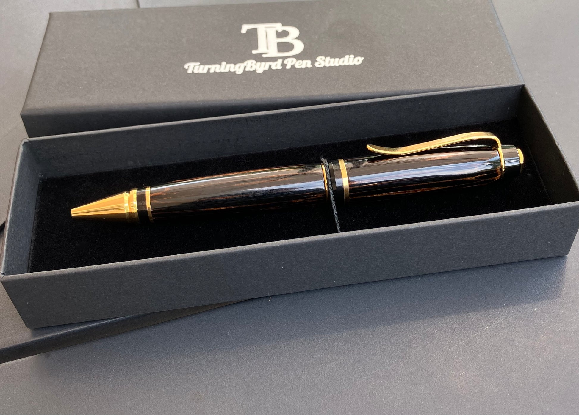 Black Palm Gold Ballpoint