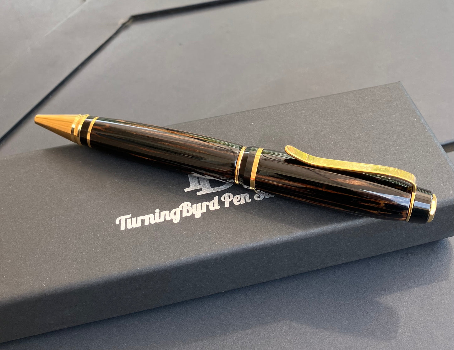 Black Palm Gold Ballpoint