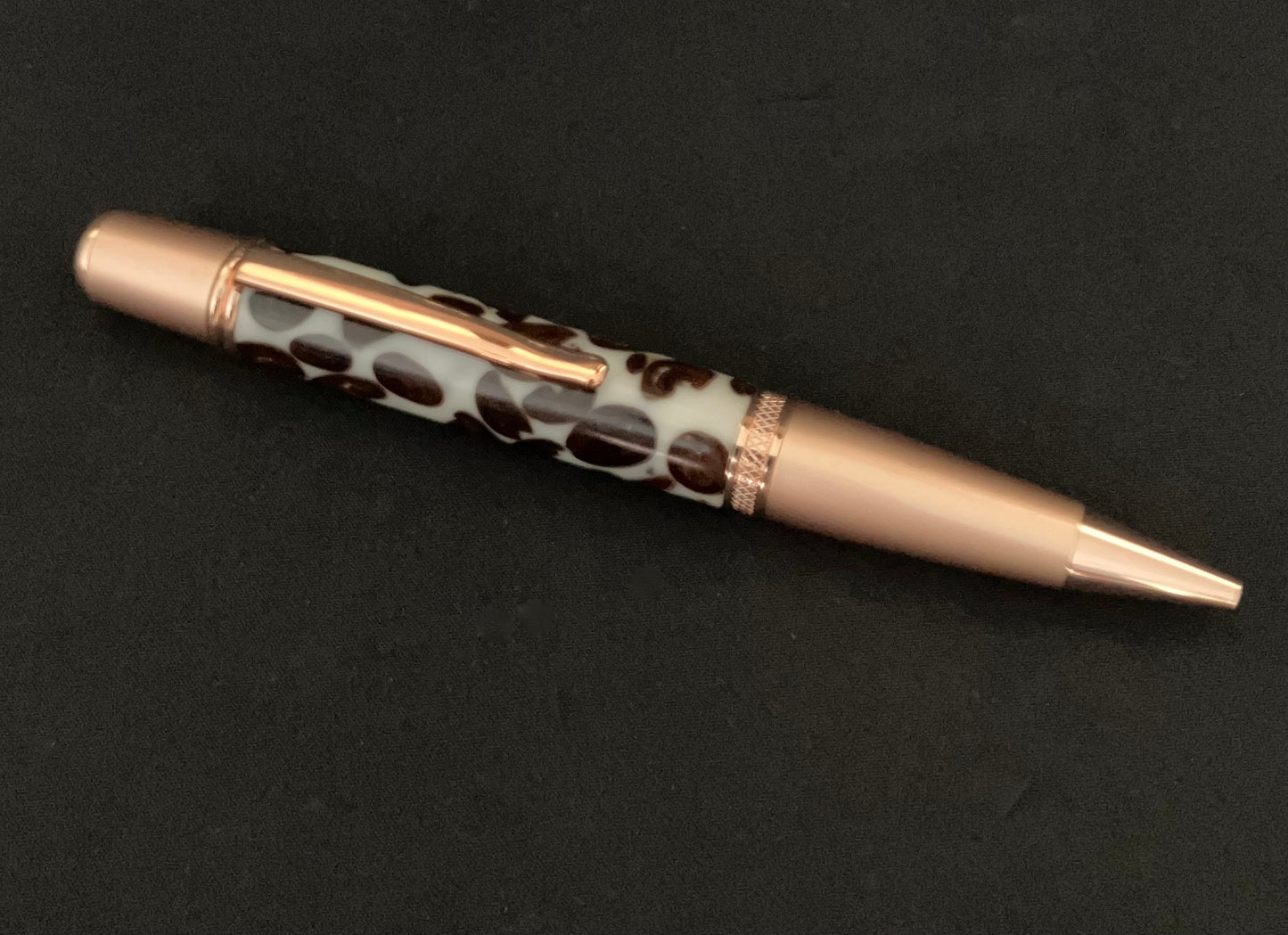 BP520-0823 "Coffee and Cream" Coffee Bean Ballpoint Pen
