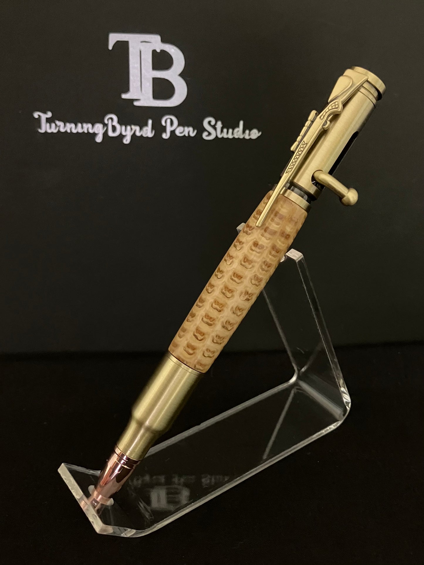 BP526-0923 Corn Cob - Handcrafted Ballpoint Pen