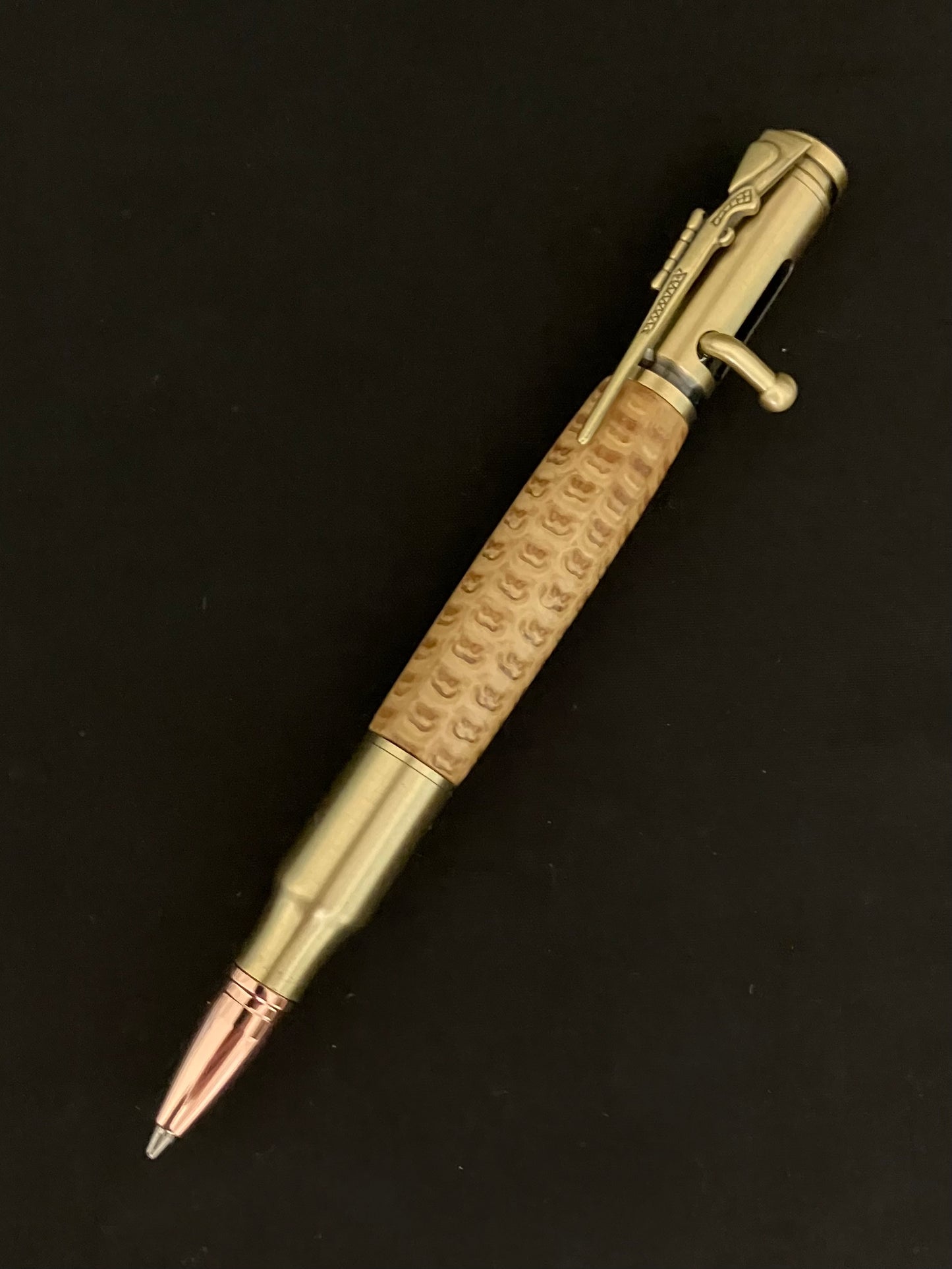 BP526-0923 Corn Cob - Handcrafted Ballpoint Pen
