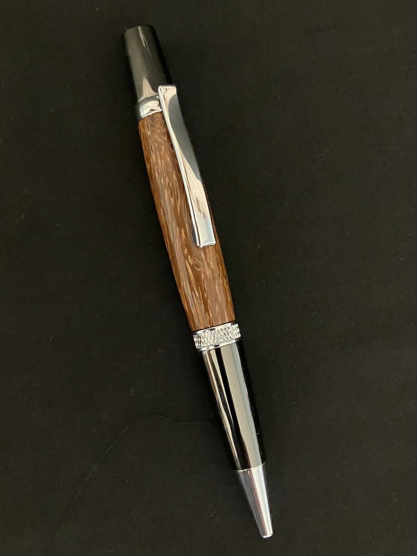 BP528-0923 Red Palm - Handcrafted Ballpoint Pen