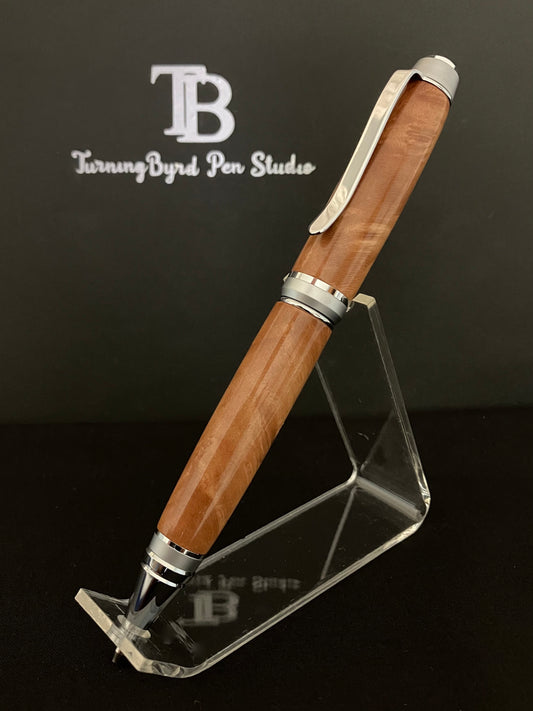 BP532-0923 Madrone Burl - Handcrafted Ballpoint Pen