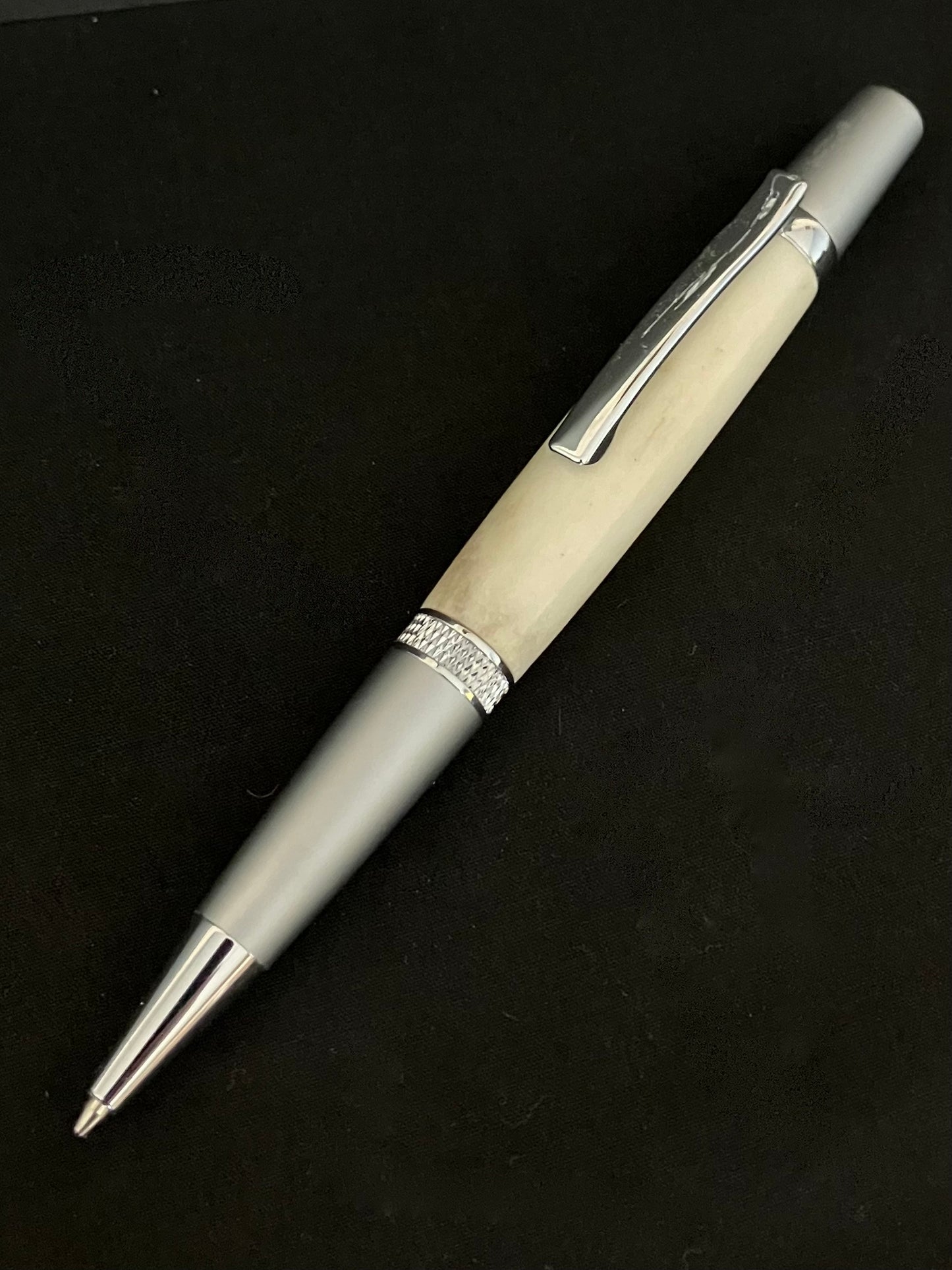 BP545-0124 Whitetail Antler - Handcrafted Ballpoint Pen