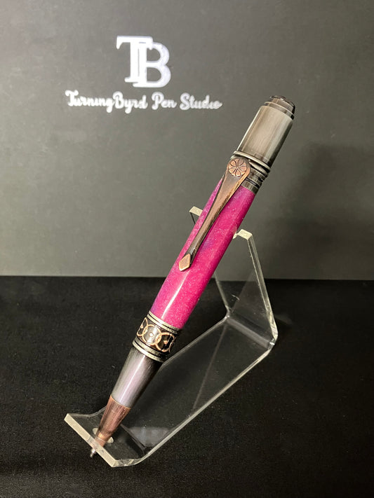 BP548-0124 Rose Fusion - Handcrafted Ballpoint Pen