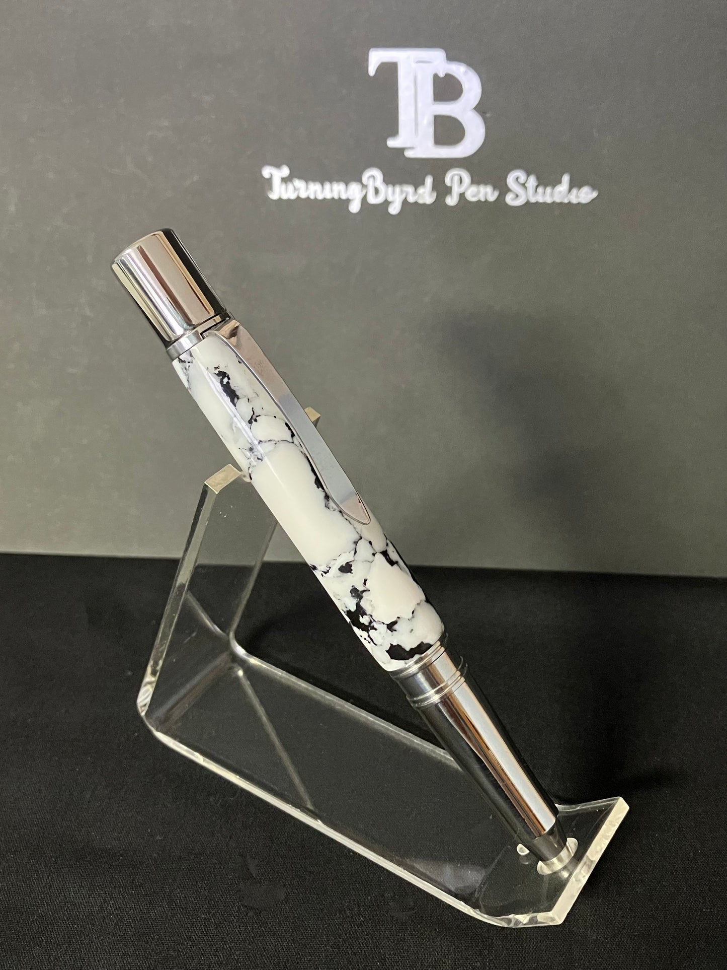 Black & White - Handcrafted Ballpoint Pen