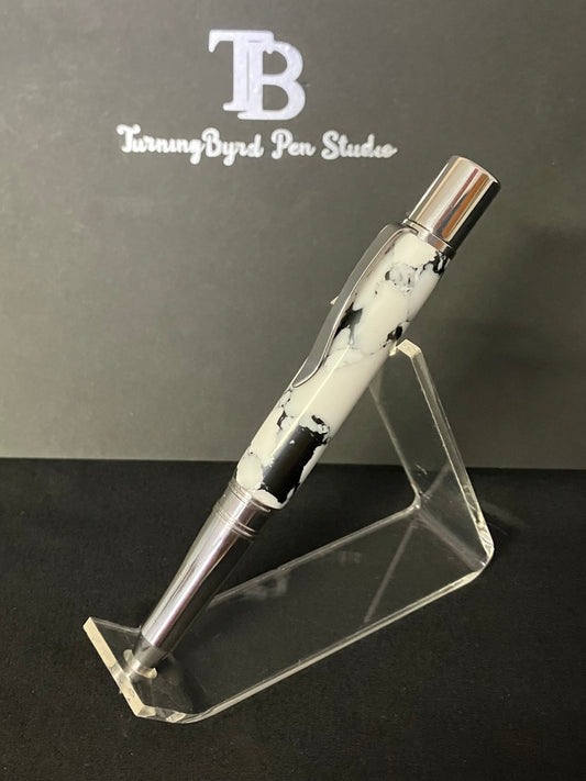 Black & White - Handcrafted Ballpoint Pen