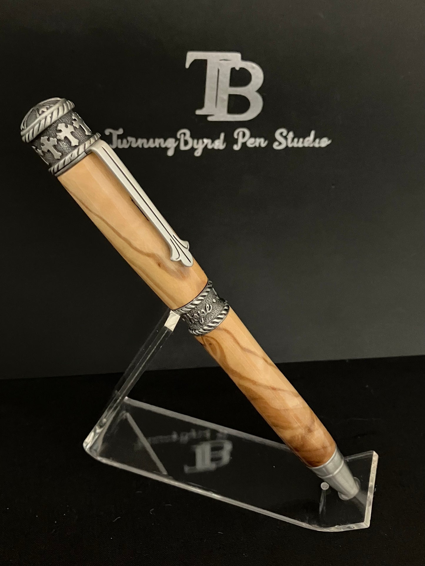 BP552-0524 Faith, Hope, Love - Handcrafted  Ballpoint Pen