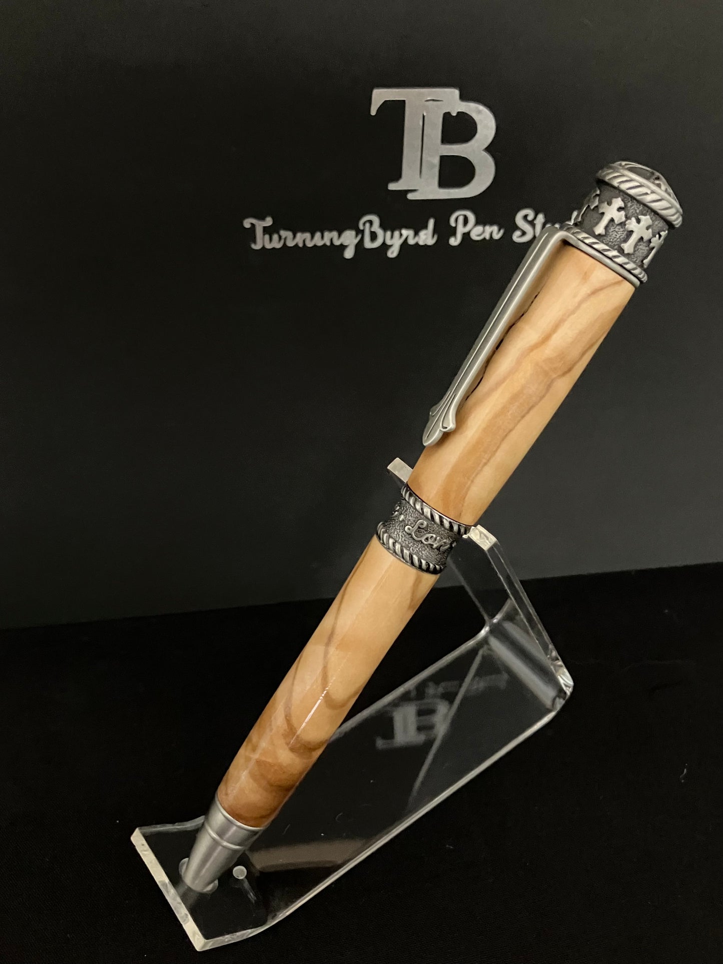 BP552-0524 Faith, Hope, Love - Handcrafted  Ballpoint Pen