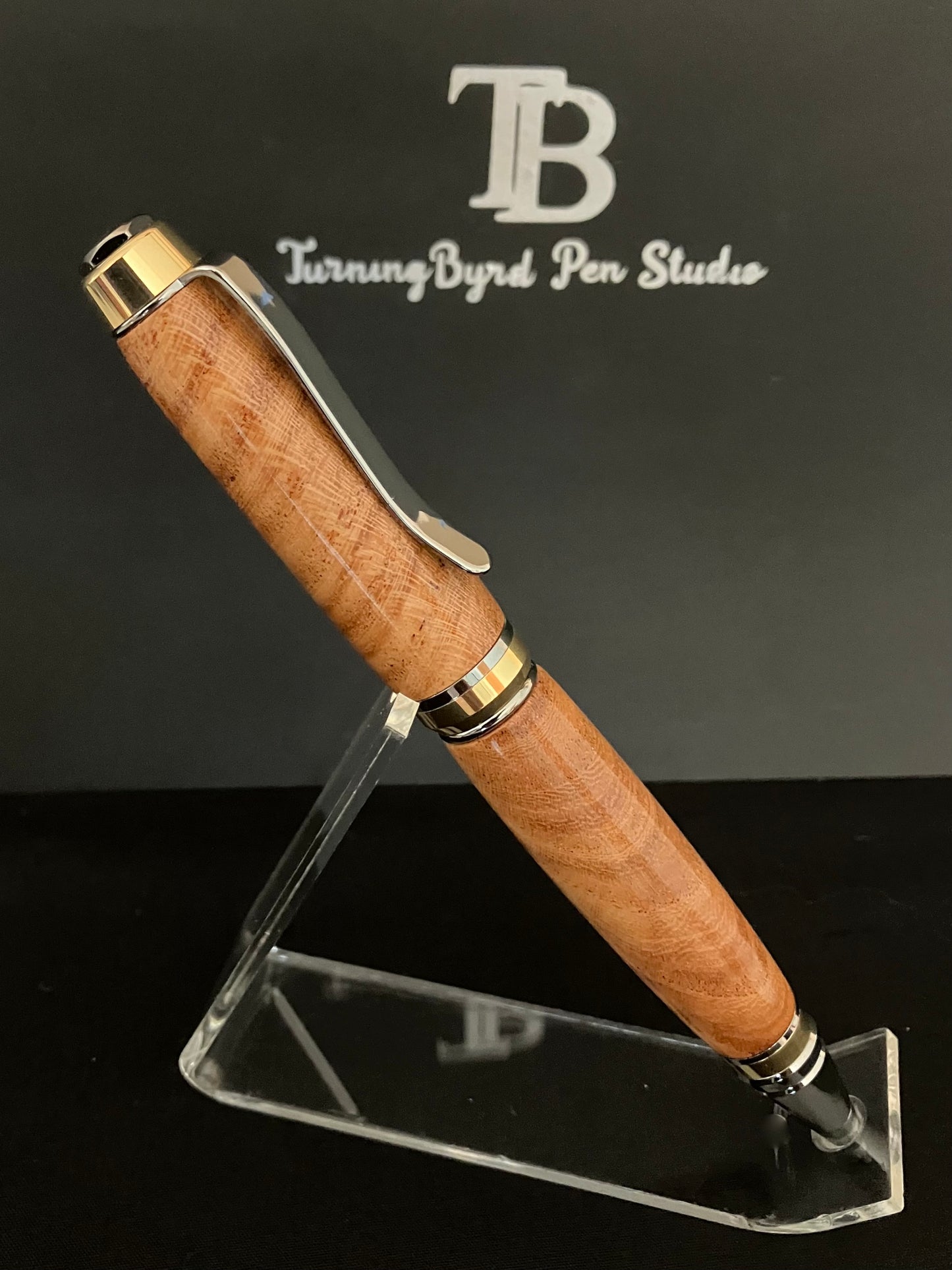 BP556-0524 Honey Locust - Handcrafted Ballpoint Pen