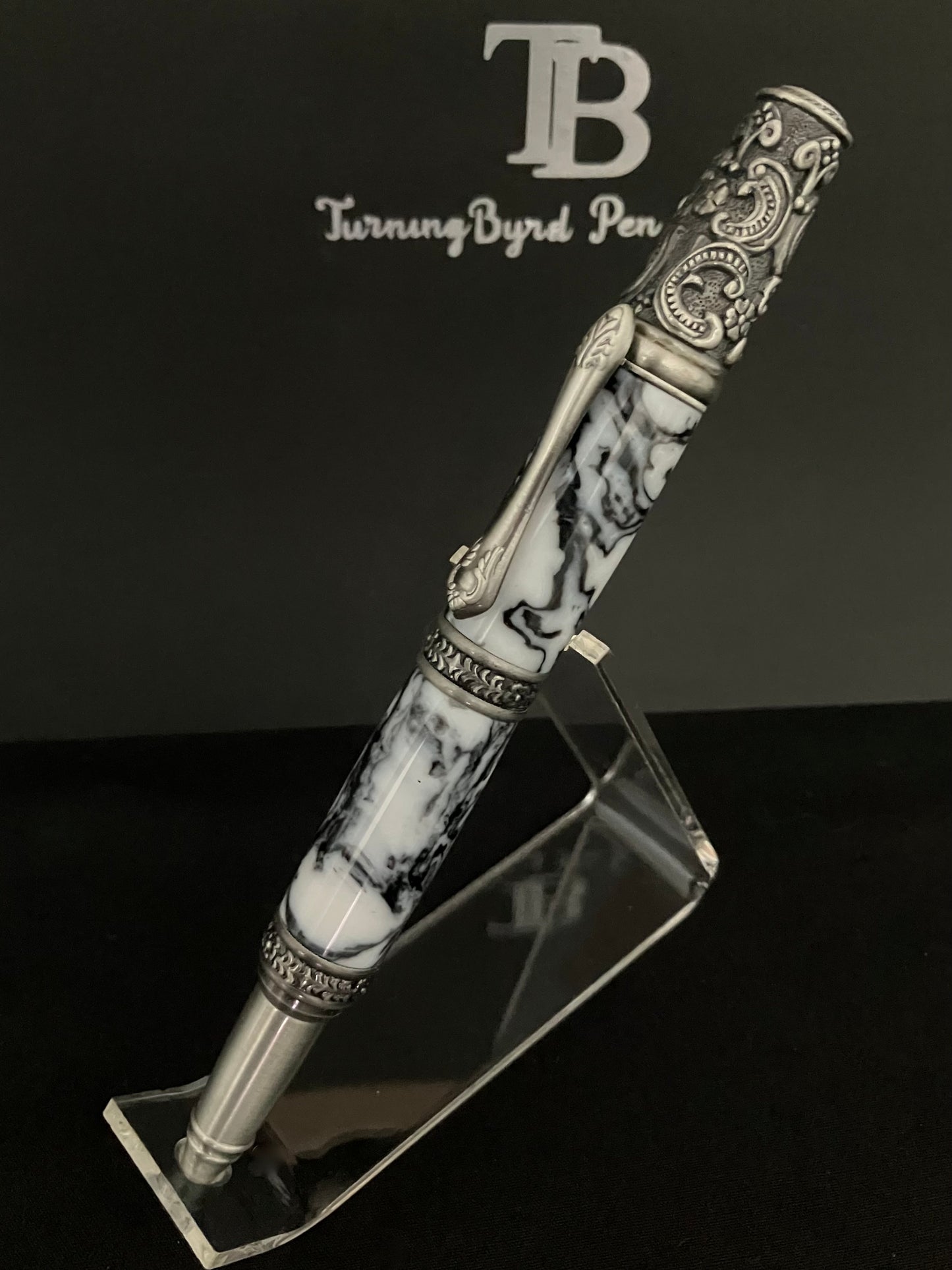 Antique Swirls - Handcrafted Ballpoint Pen
