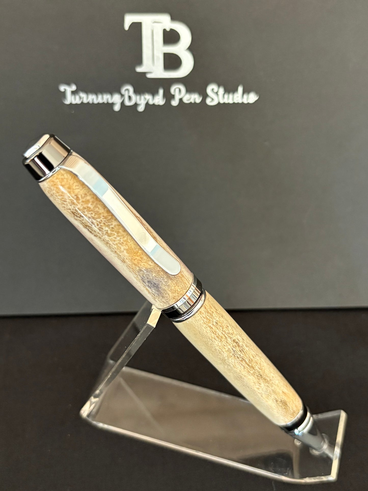 Whitetail Antler - Handcrafted Ballpoint Pen