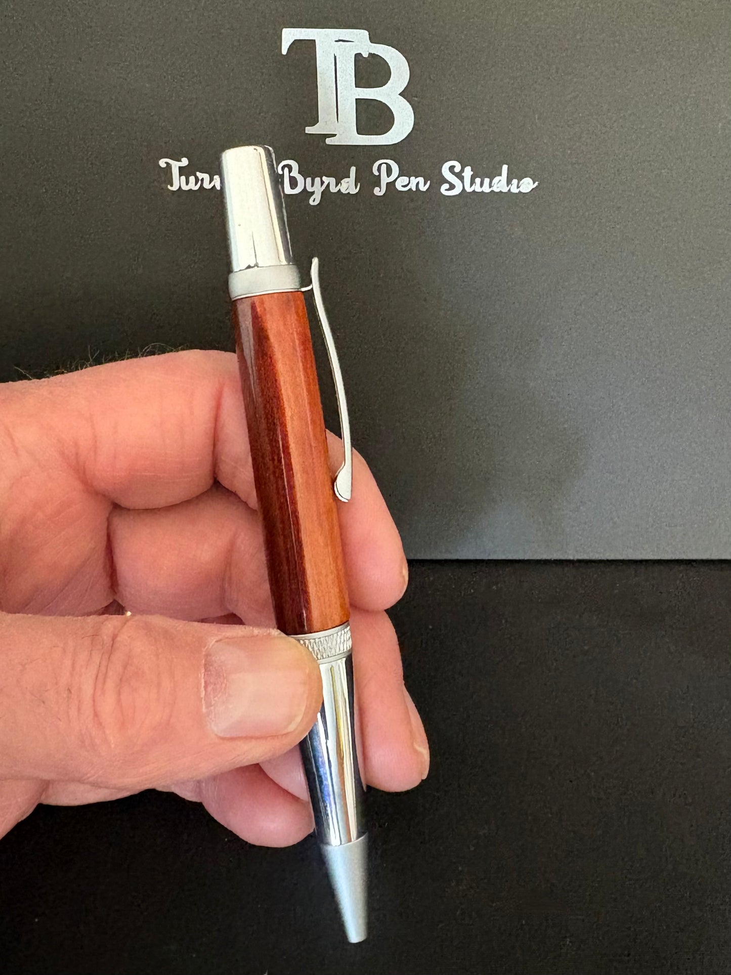 Mountain Mahogony - Handcrafted Ballpoint Pen