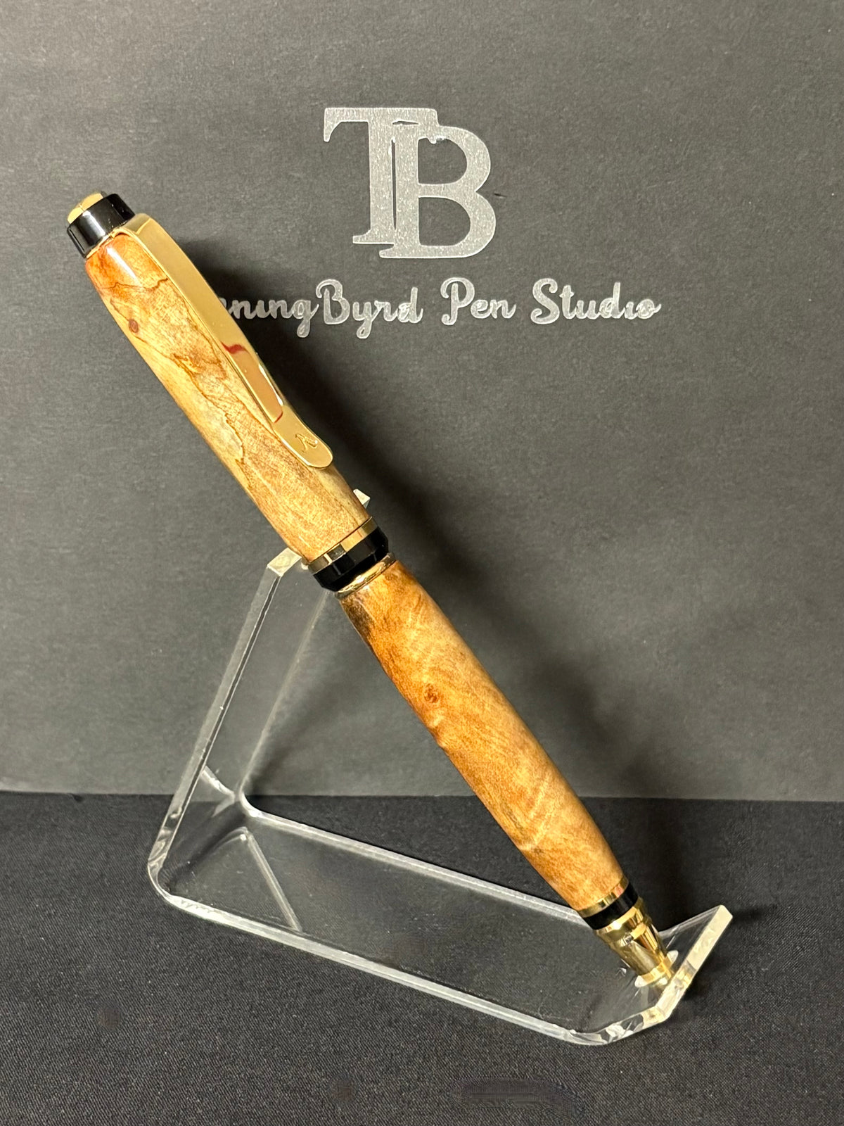 Australian Willow Burl - Handcrafted Ballpoint Pen