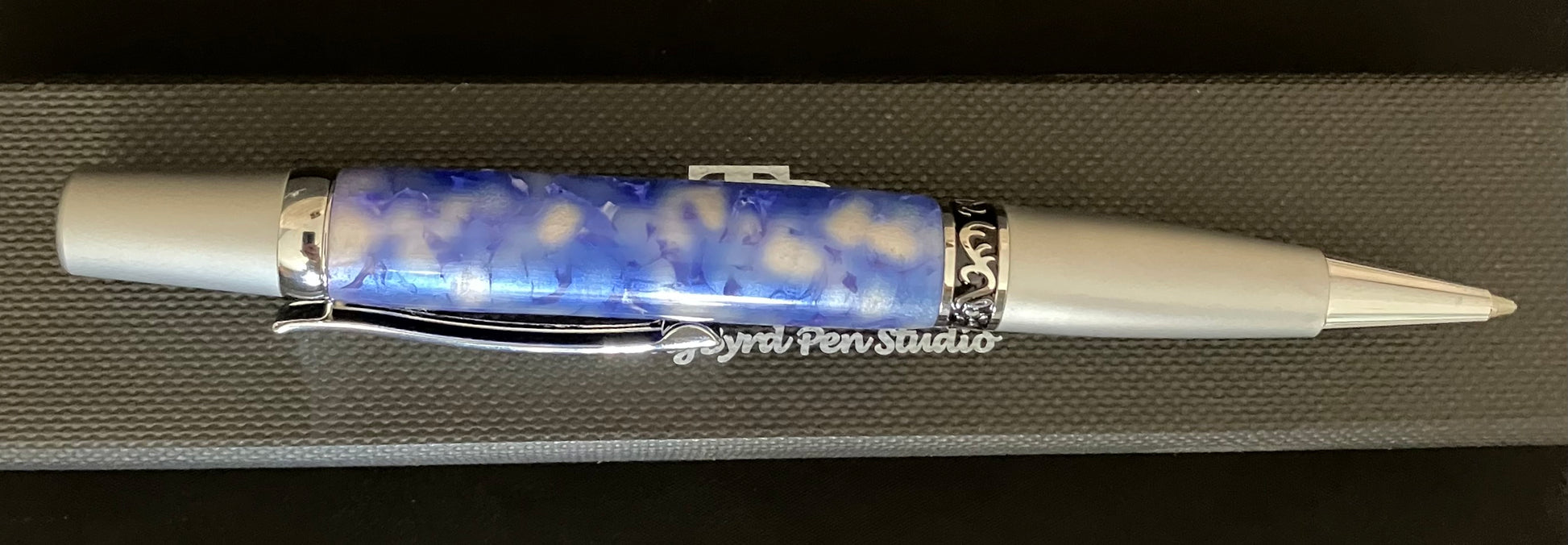 Blue Matrix - TurningByrd Pen Studio