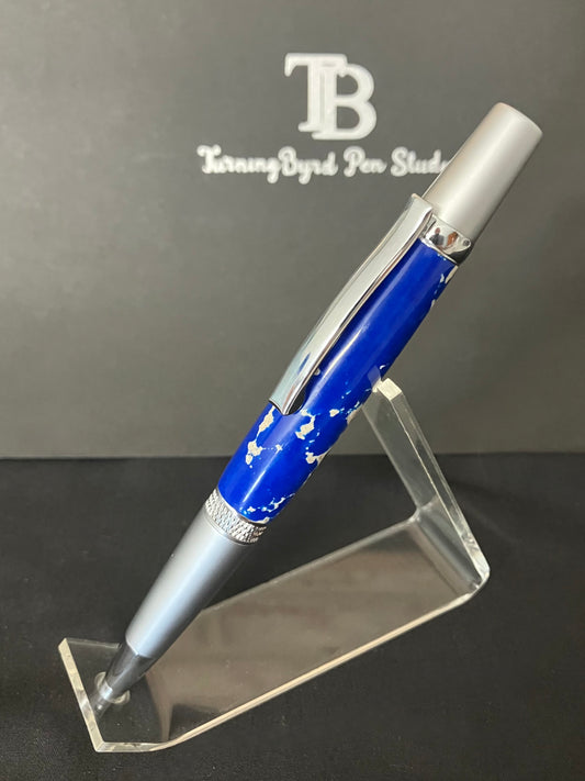 Chilean Blue Lapis Handcrafted Ballpoint Pen