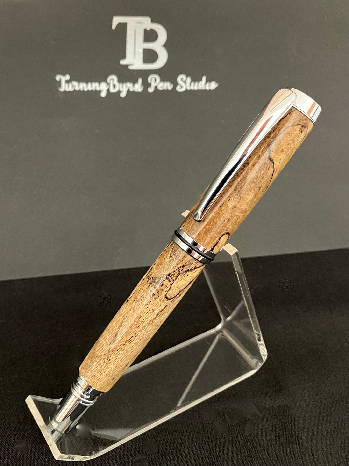 Spalted Hackberry - Handcrafted FountainPen
