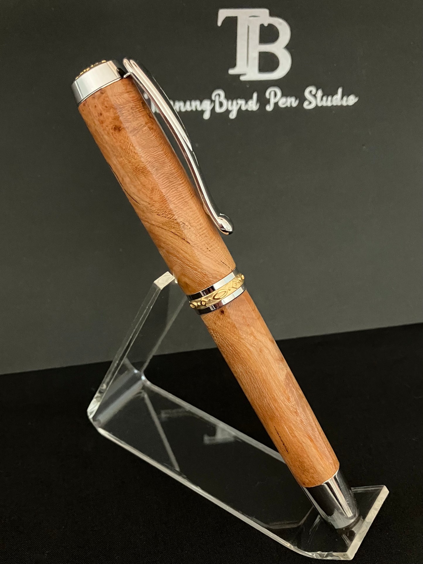 Cherry Burl - Handcrafted Fountain Pen