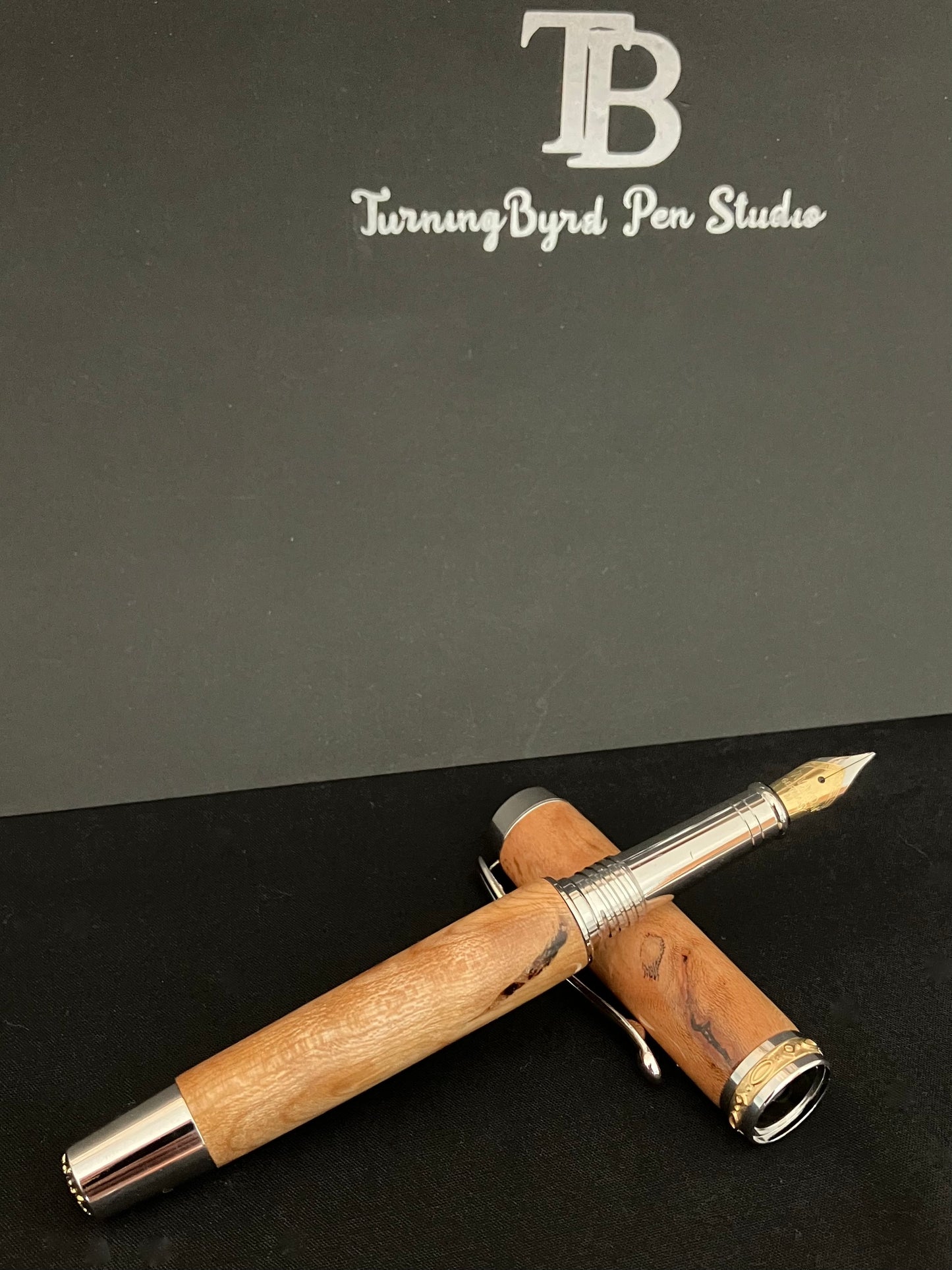Cherry Burl - Handcrafted Fountain Pen