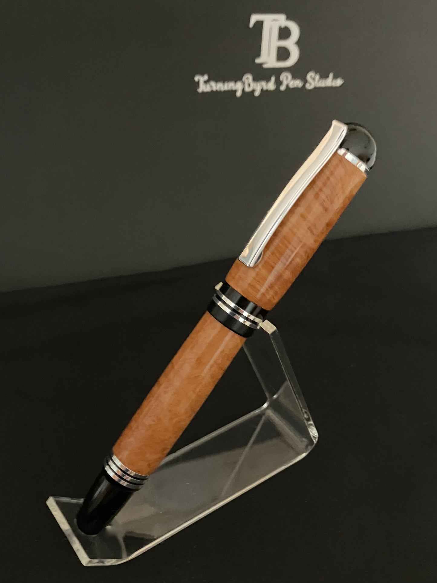 Greek Briar Burl- Handcrafted Fountain Pen