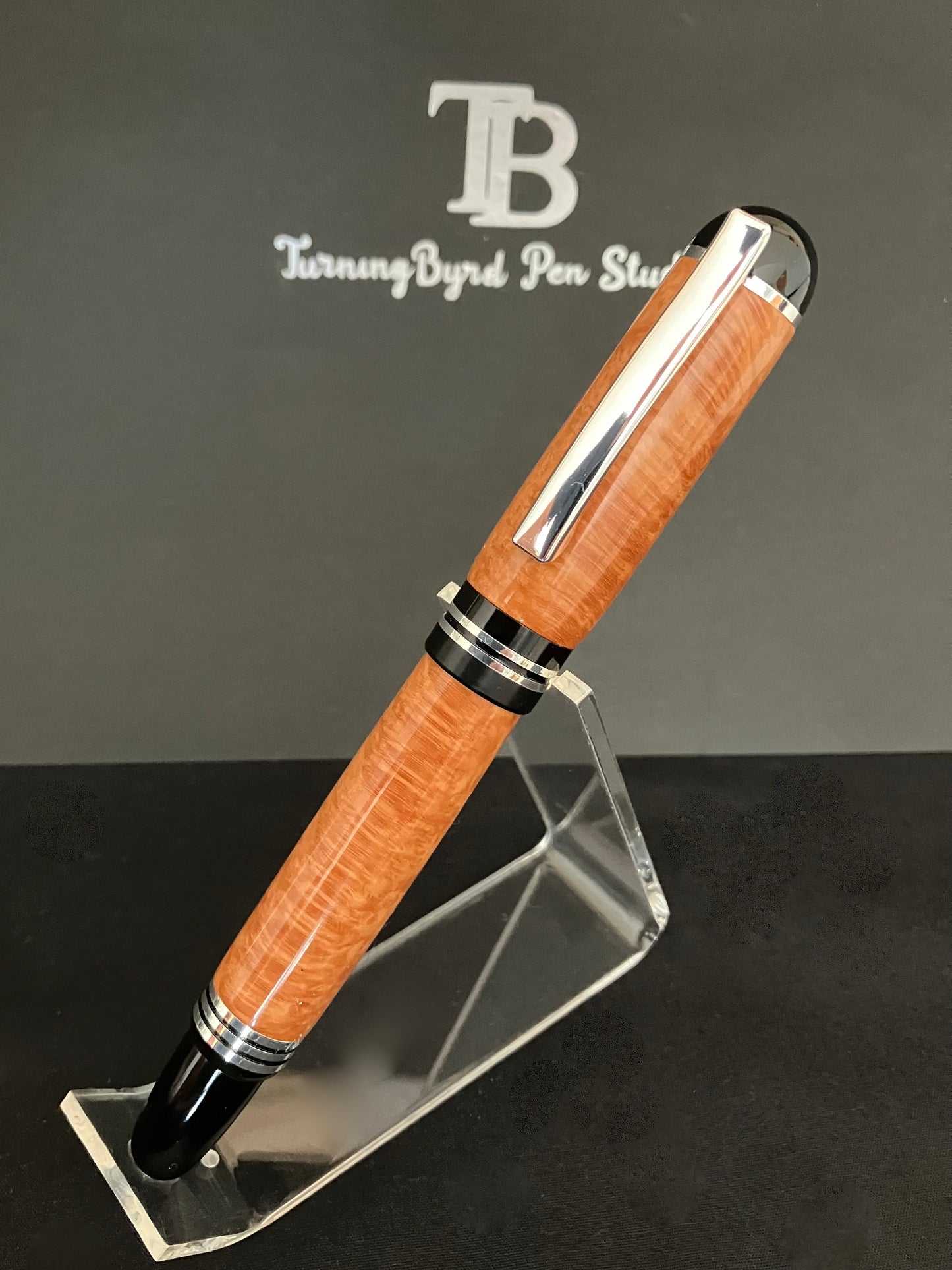 Greek Briar Burl- Handcrafted Fountain Pen