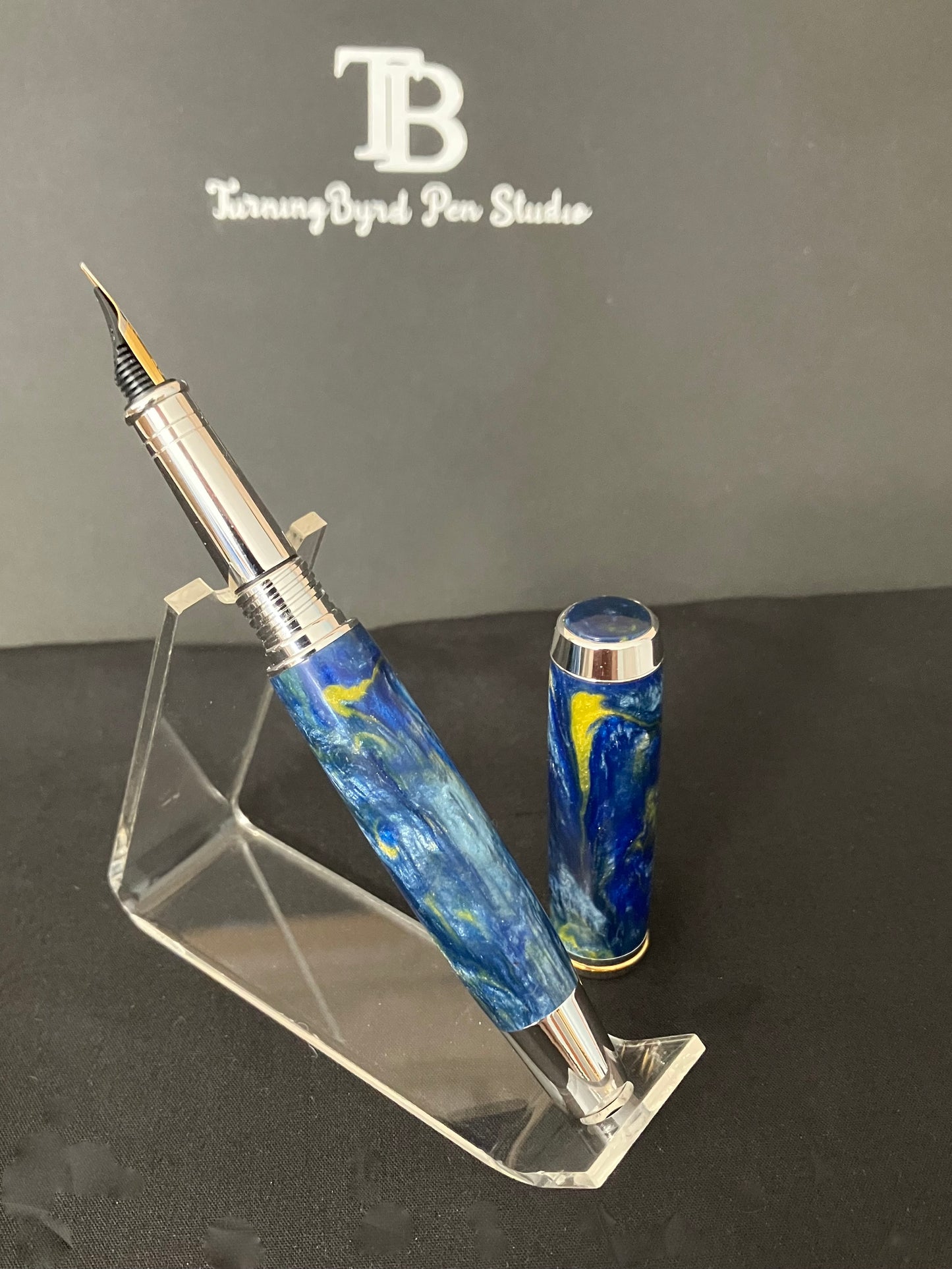 FP181-0824 Starry Night - Handcrafted Fountain Pen