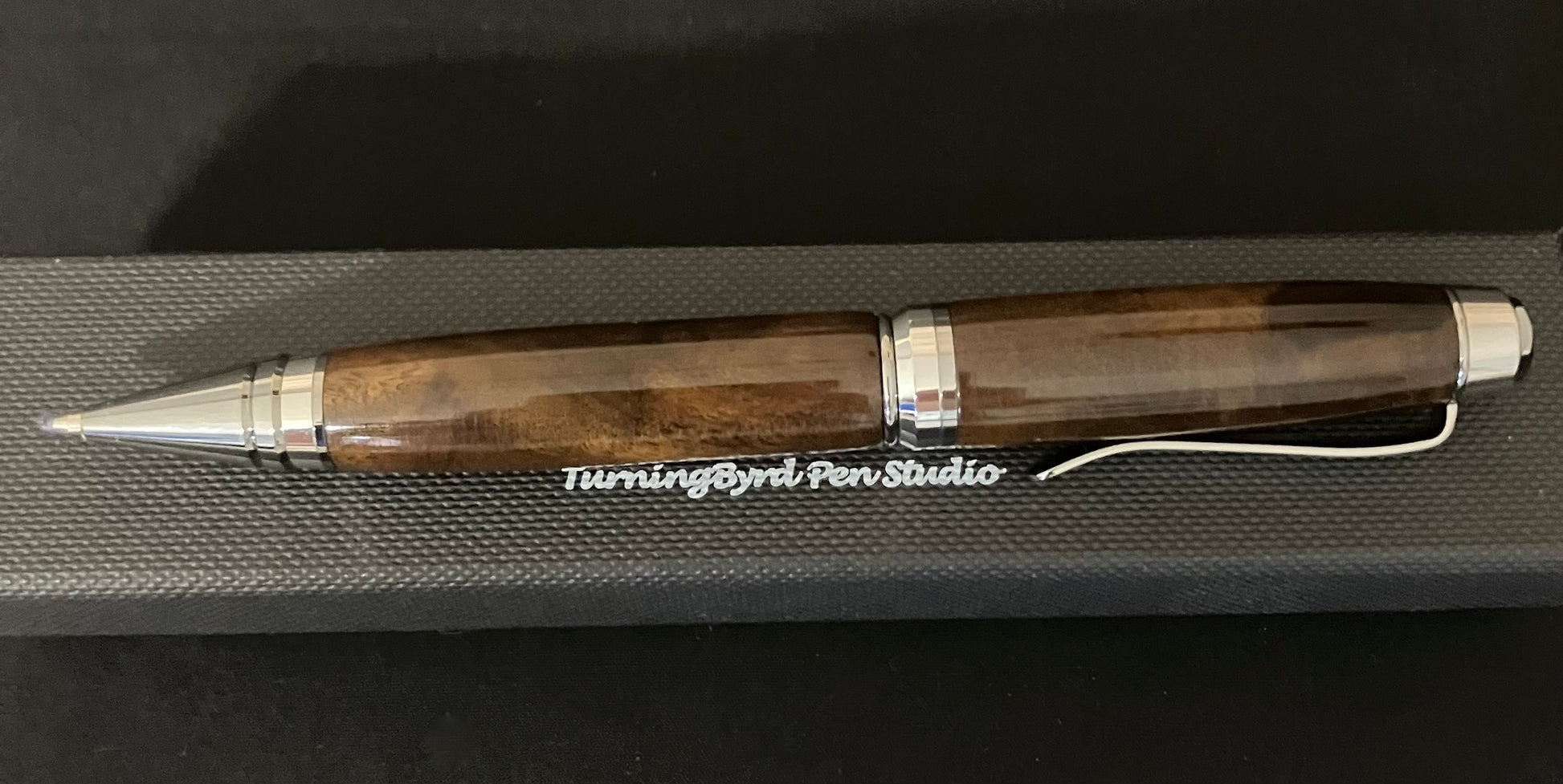Figured Imbuia TurningByrd Pen Studio