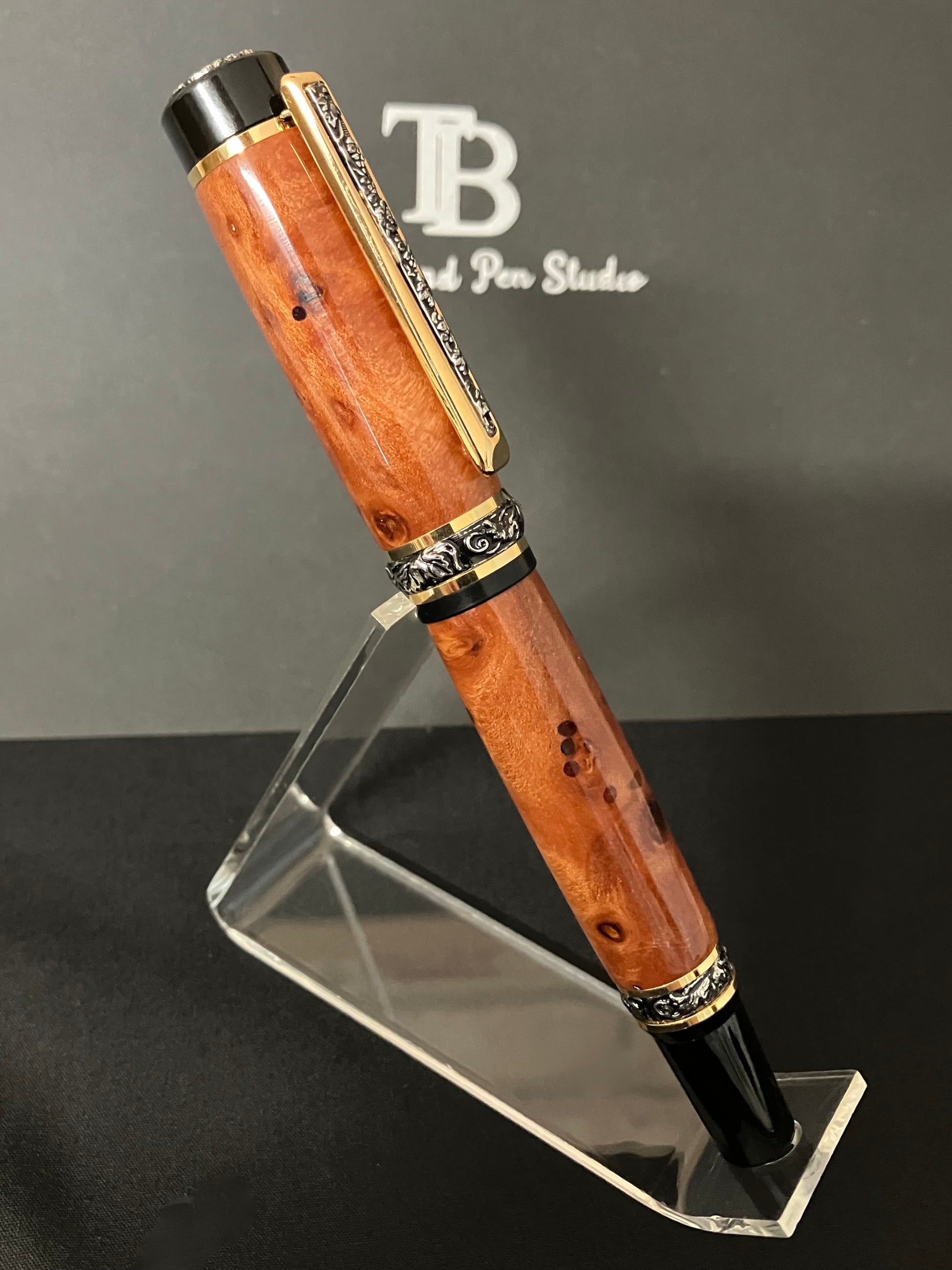 Oregon Maple Burl - TurningByrd Pen Studio