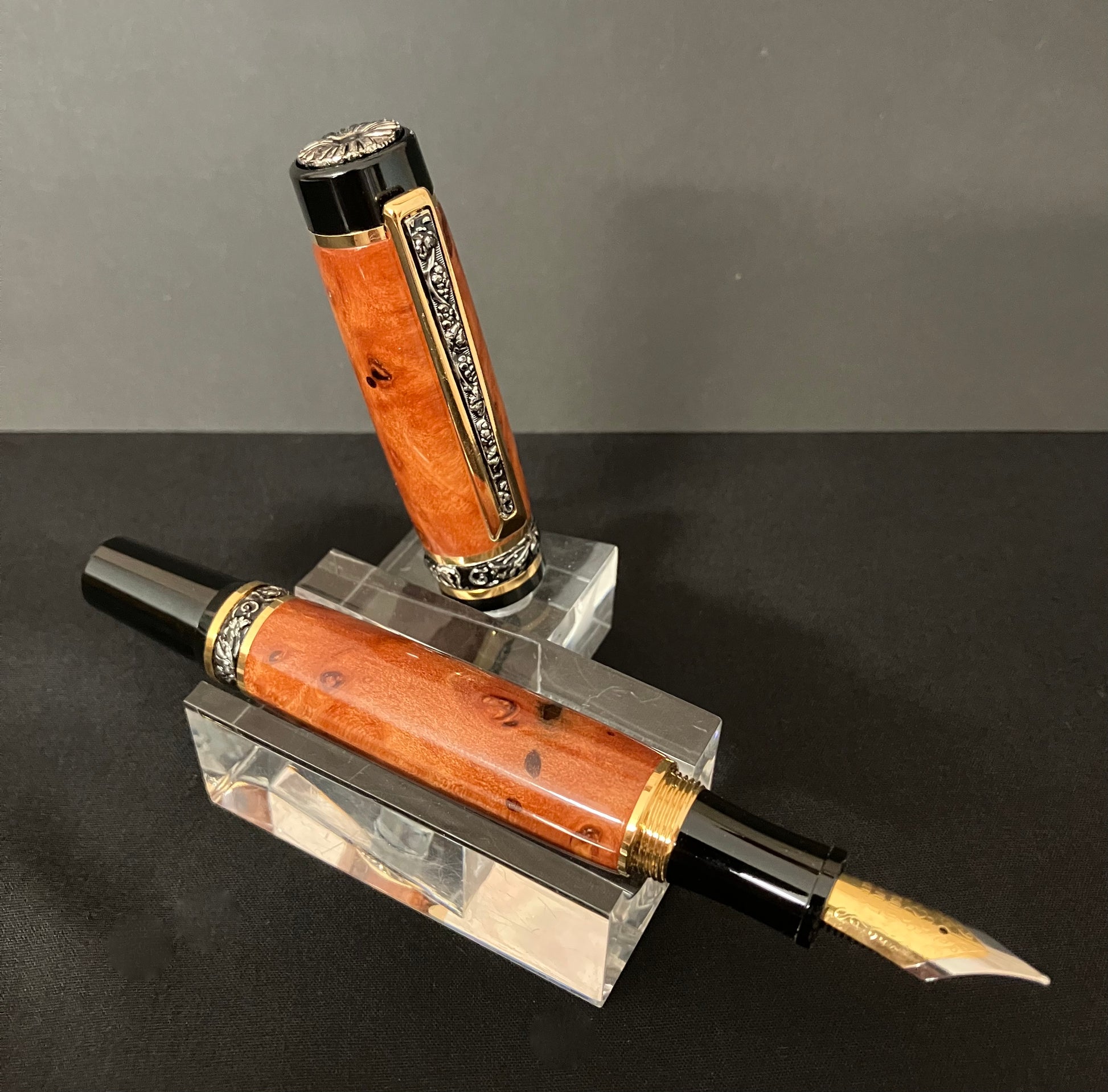 Oregon Maple Burl - TurningByrd Pen Studio