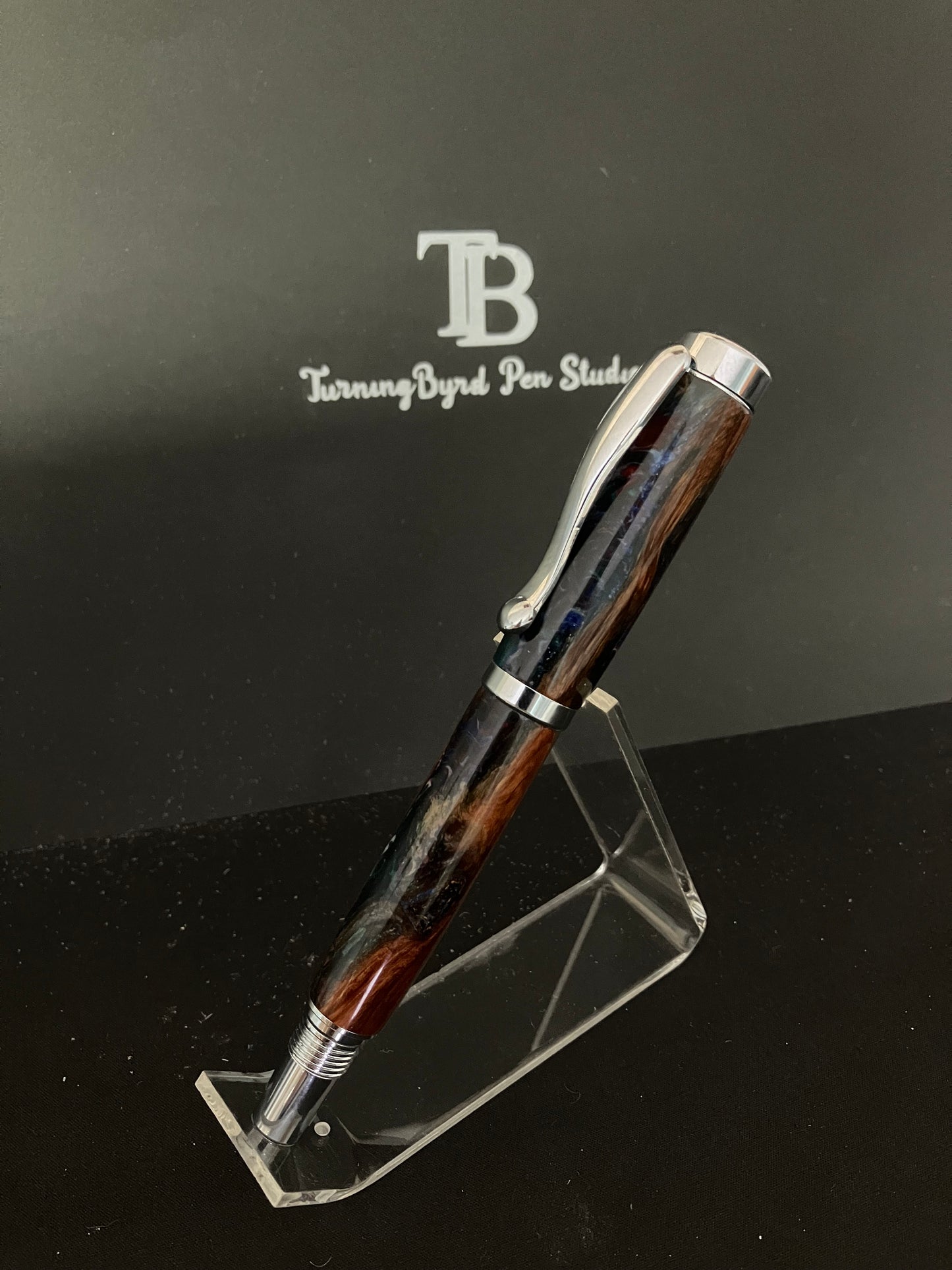 Earth, Wind, Fire - Handcrafted Rollerball Pen