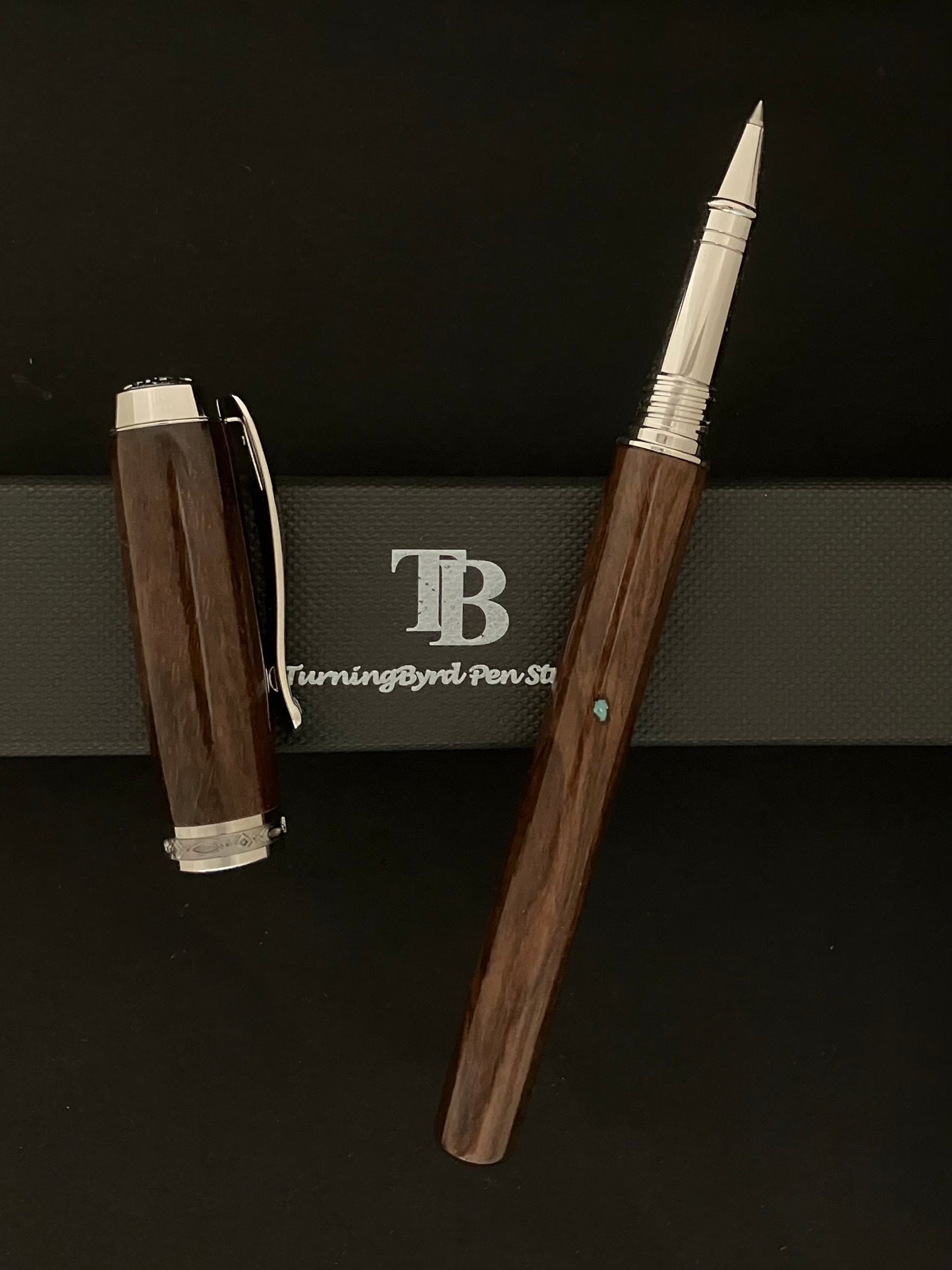 RB493-0923 Tehachapi Walnut - Handcrafted Rollerball Pen