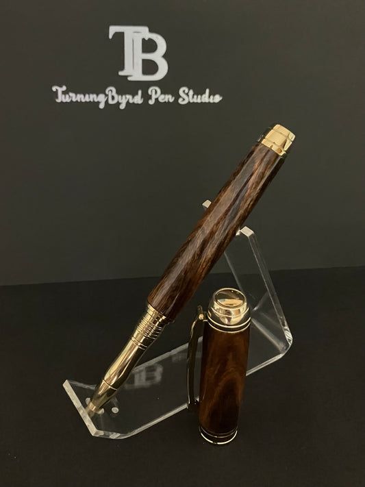 RB504-1123 Desert Ironwood - Handcrafted Rollerball Pen