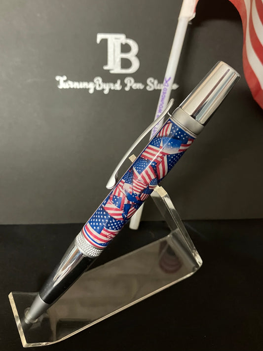 USA flags Handcrafted Ballpoint Pen
