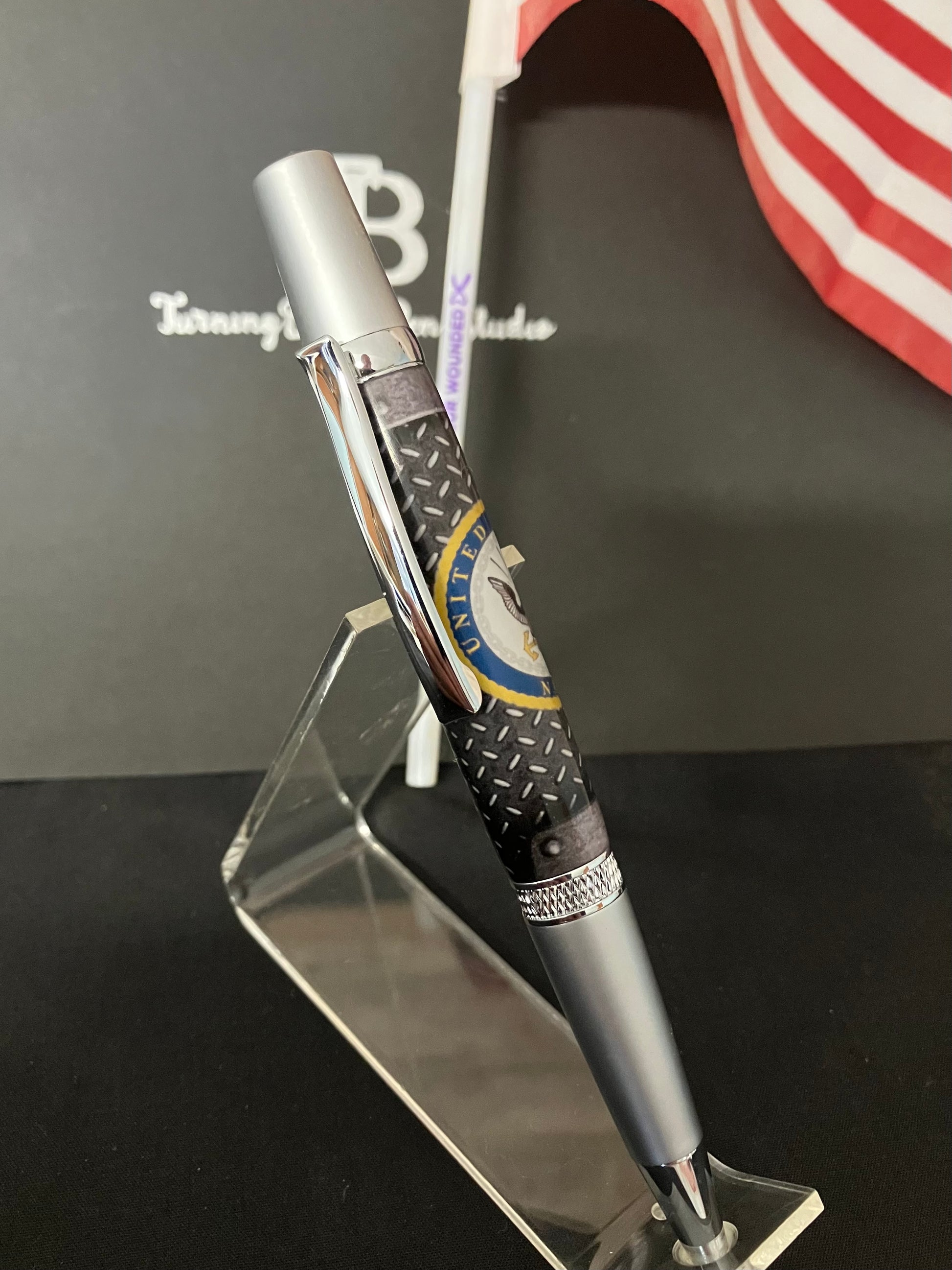US Navy - Handcrafted Ballpoint Pen