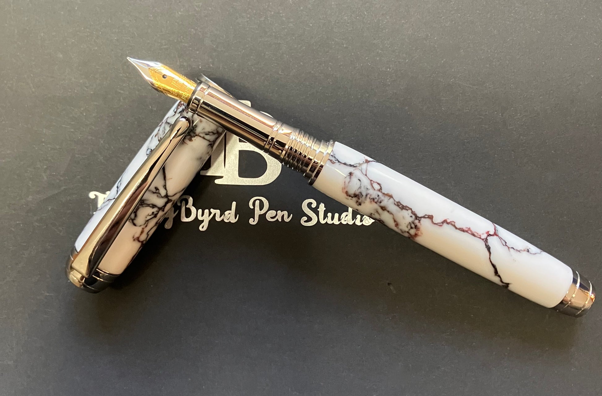 WIldhorse Jasper TurningByrd Pen Studio