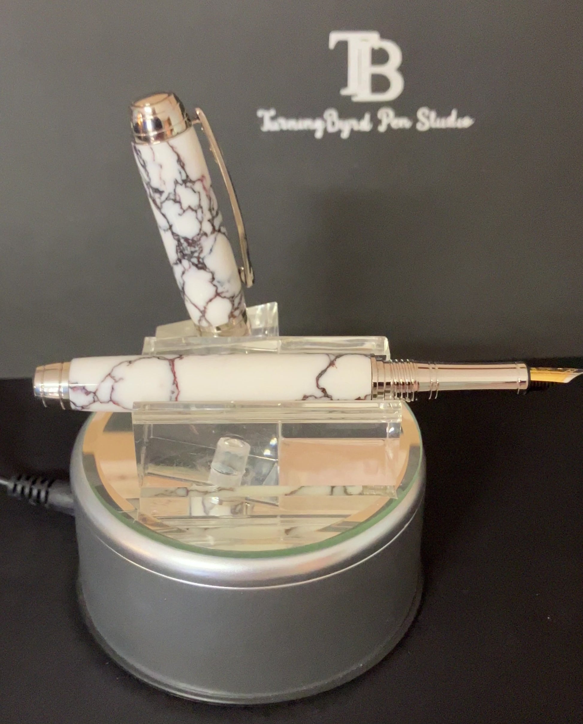 WIldhorse Jasper TurningByrd Pen Studio