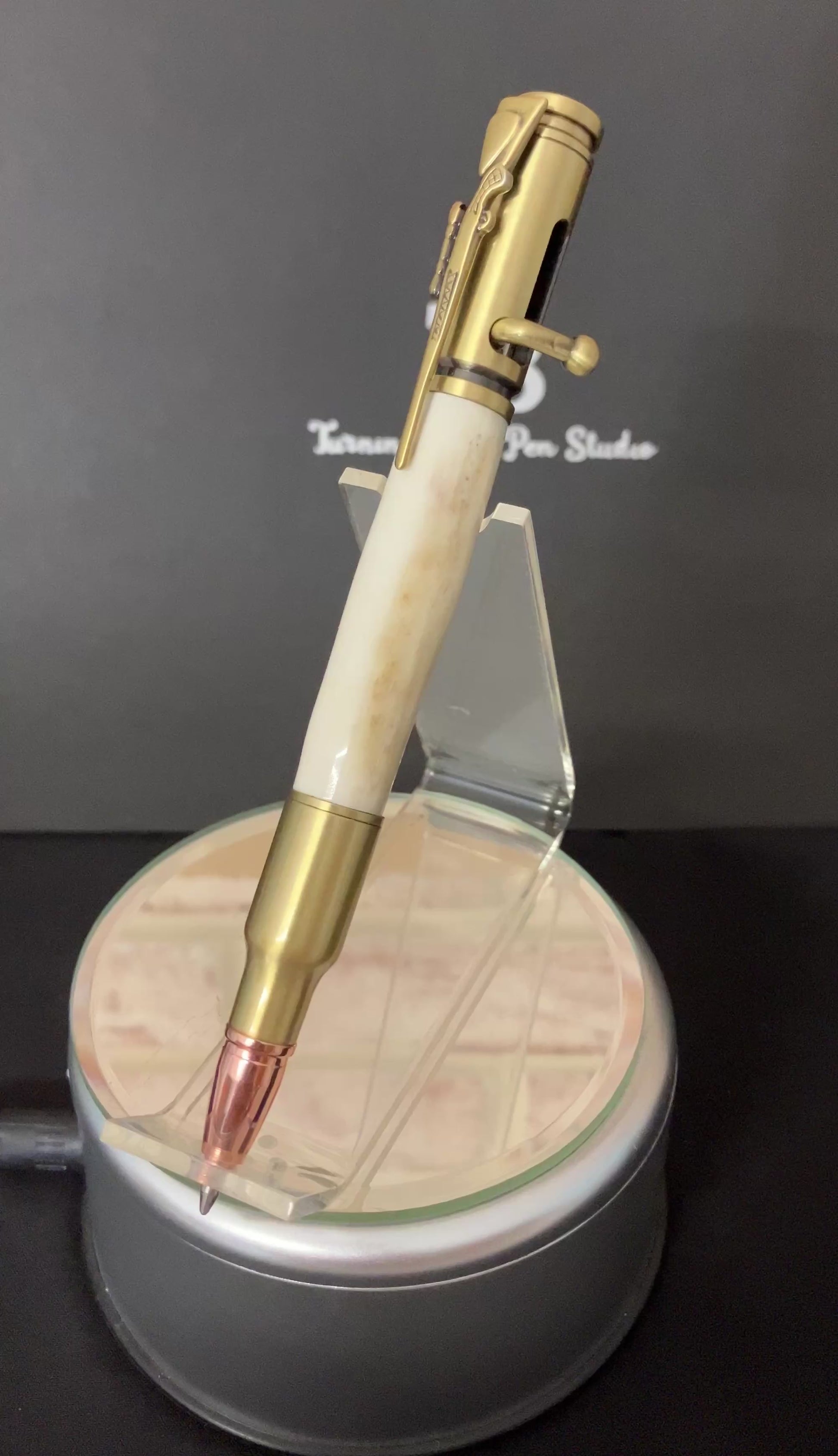 Whitetail Antler Handcrafted Ballpoint Pen