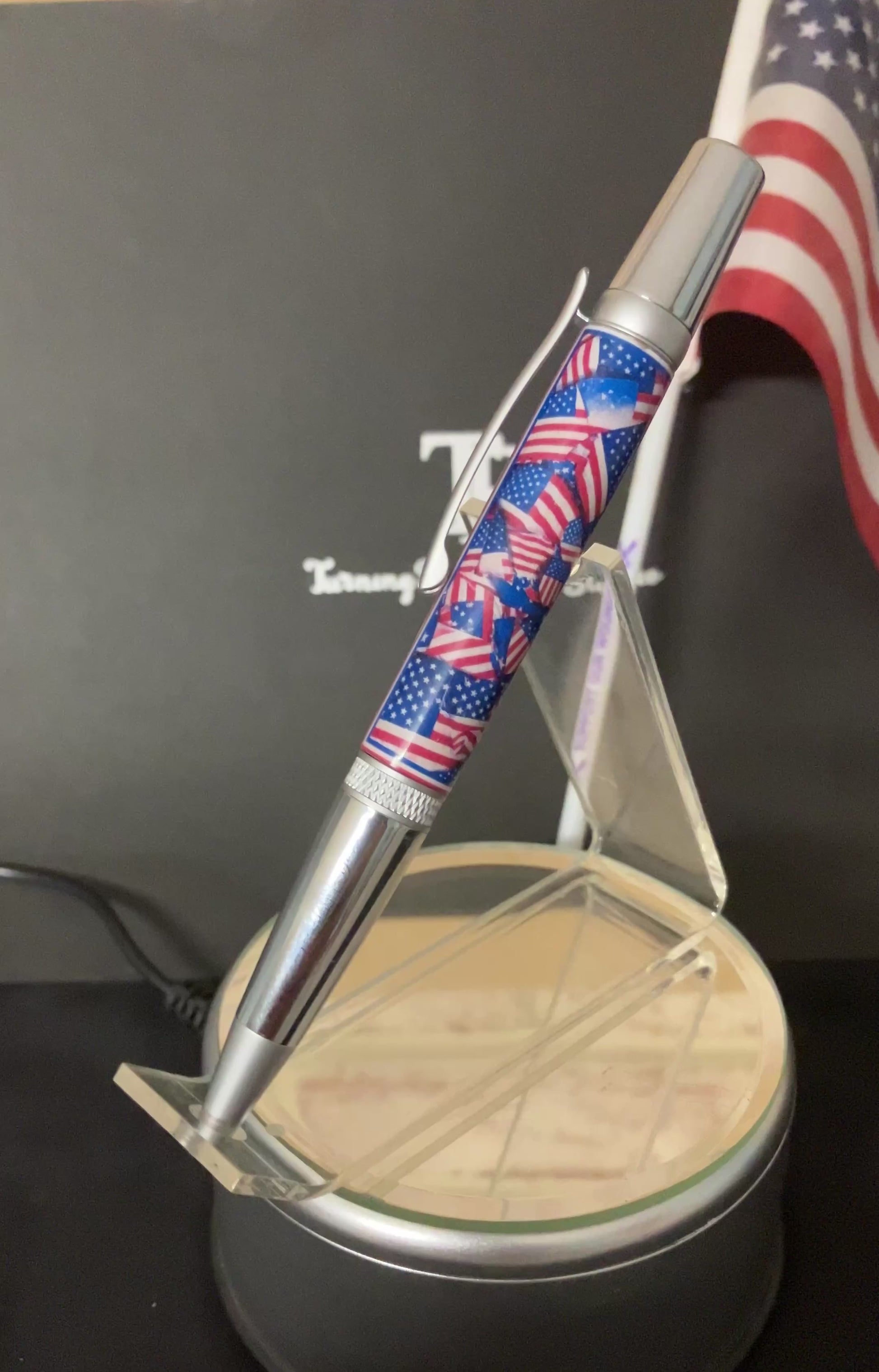 USA flags Handcrafted Ballpoint Pen