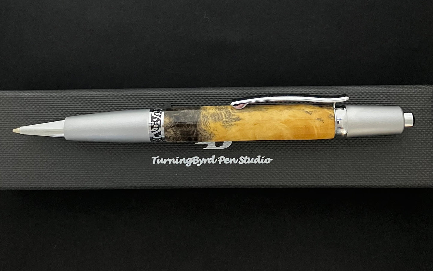 california buckeye burl click ballpoint