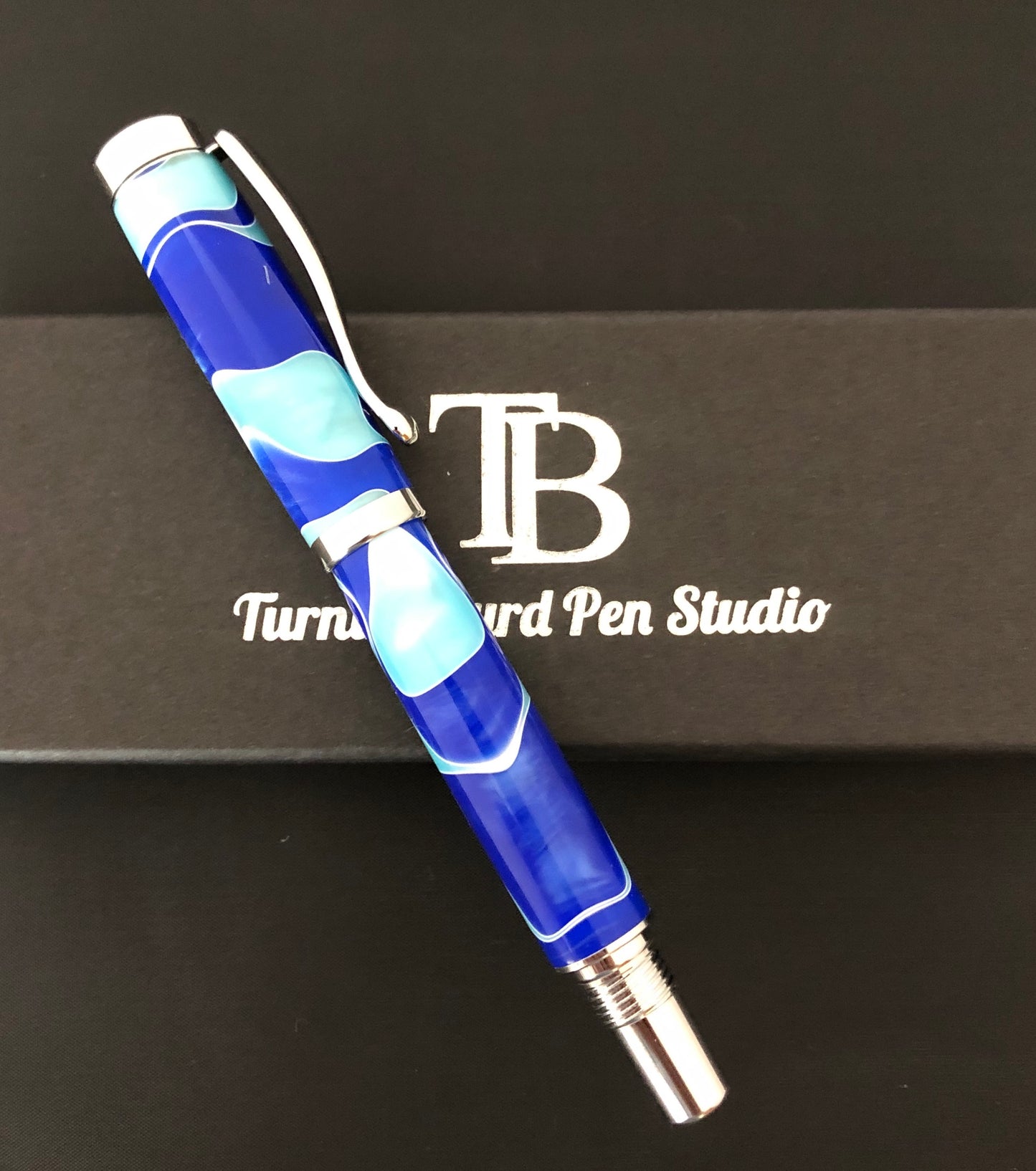 Blue Swirls Rollerball