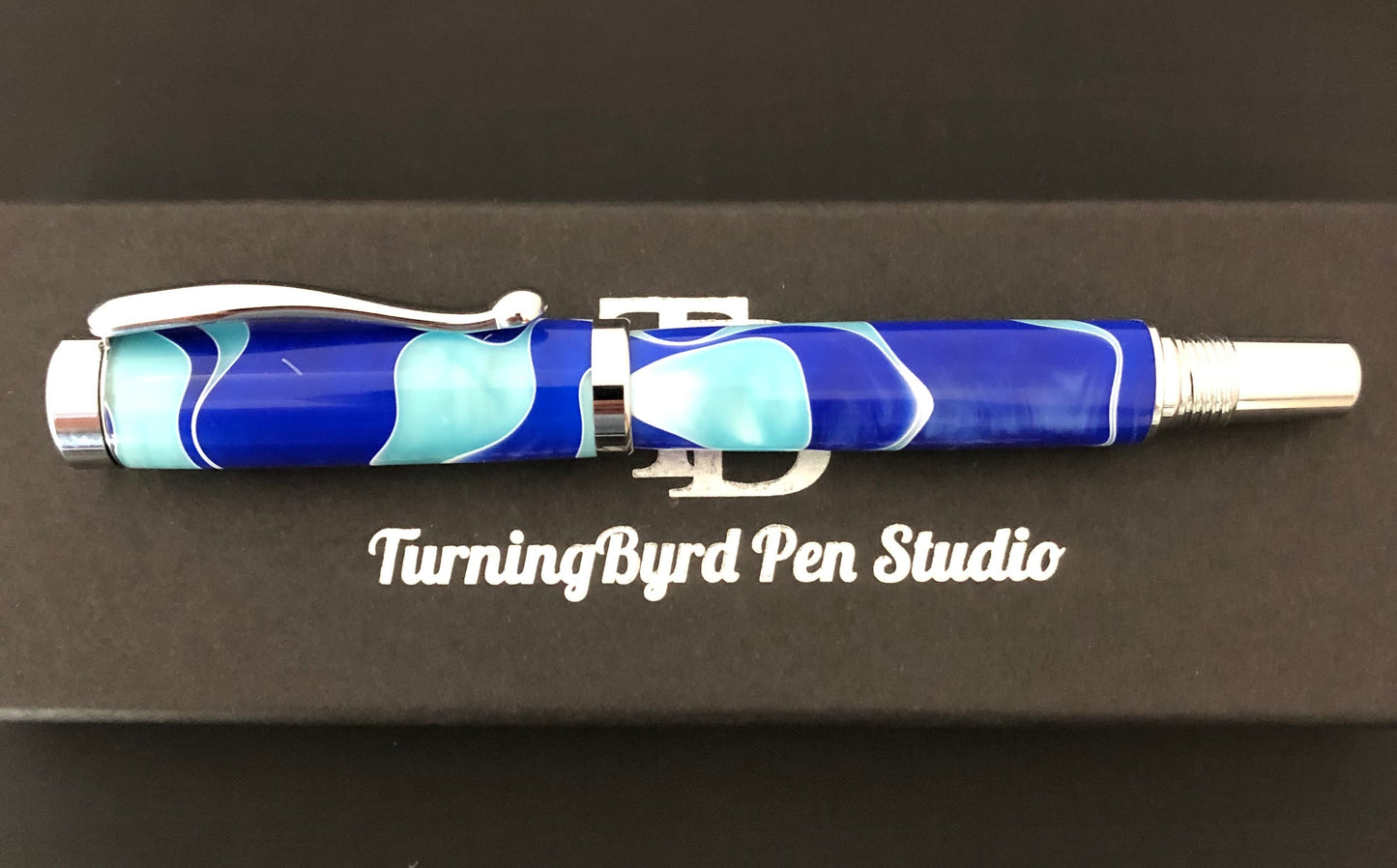Blue Swirls Rollerball