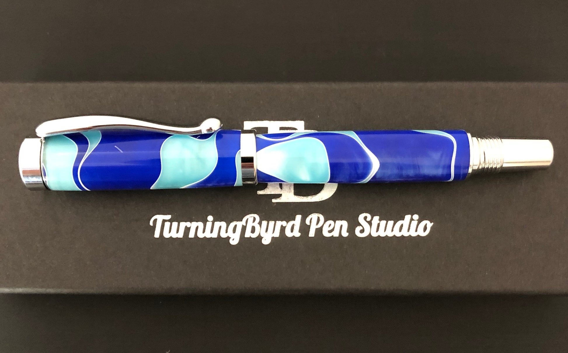Blue Swirls Rollerball