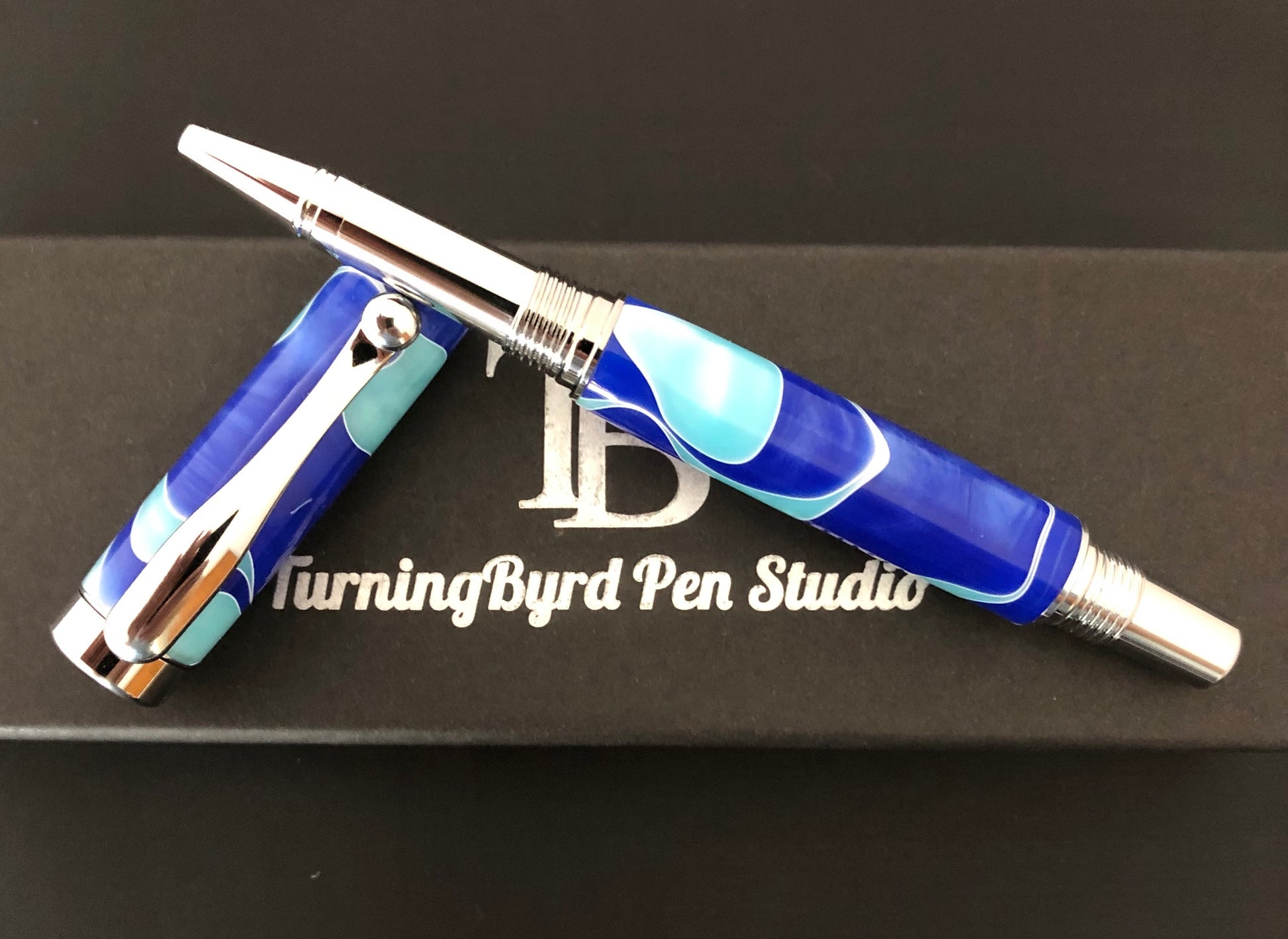 Blue Swirls Rollerball