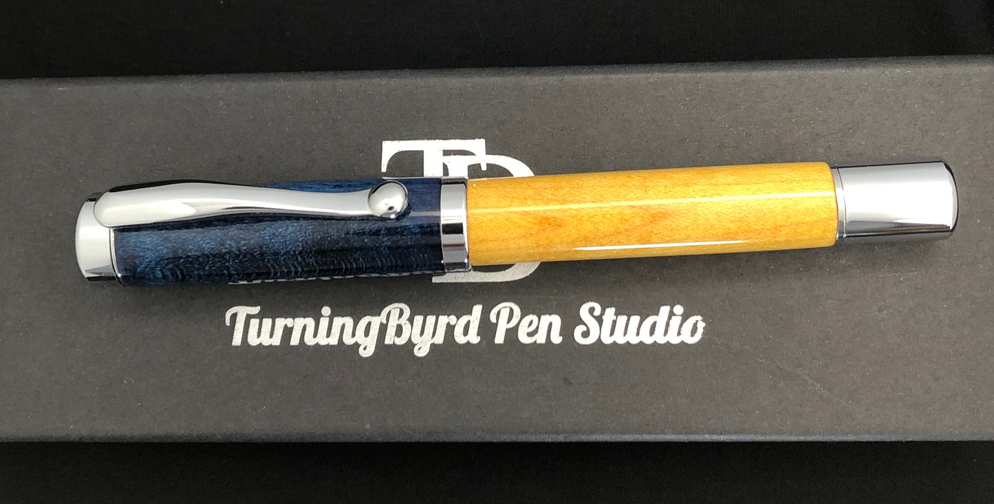 U of M Blue and yellow Rollerball